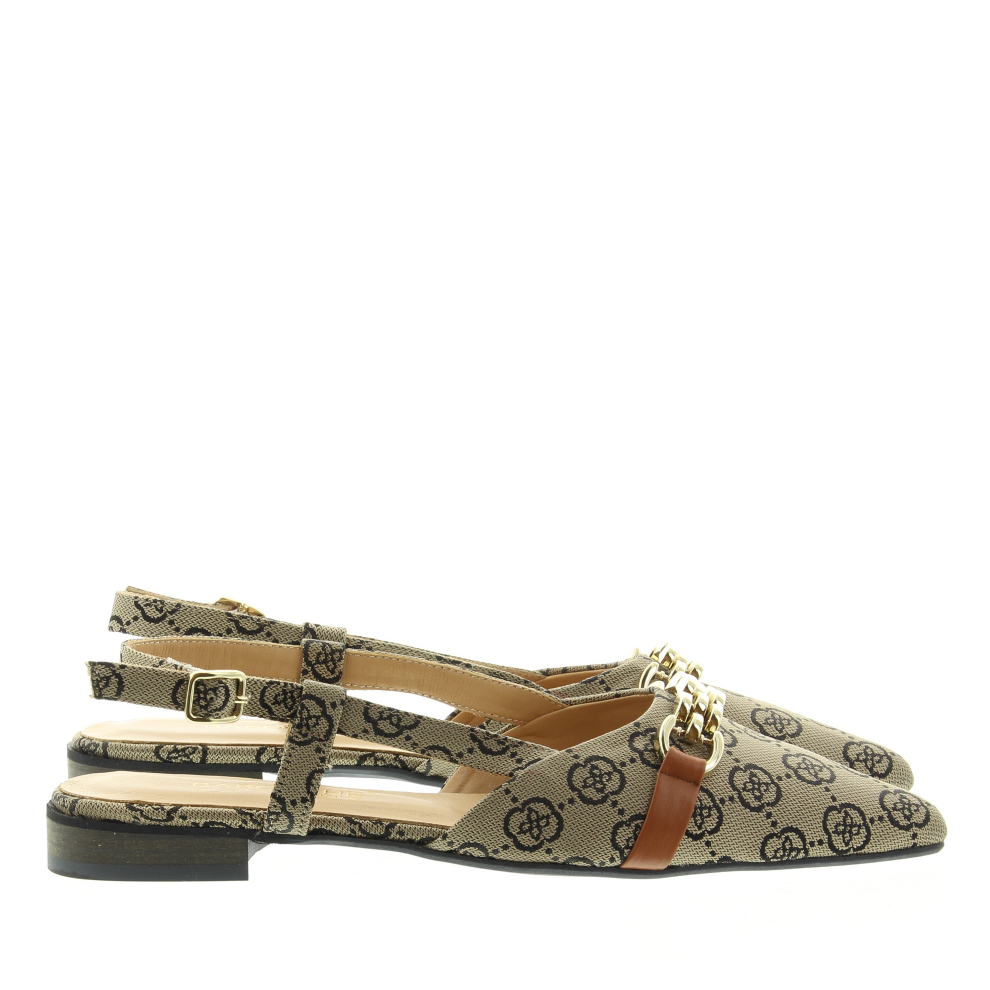 Babouche G-Lima-152 361 Beige Cognac