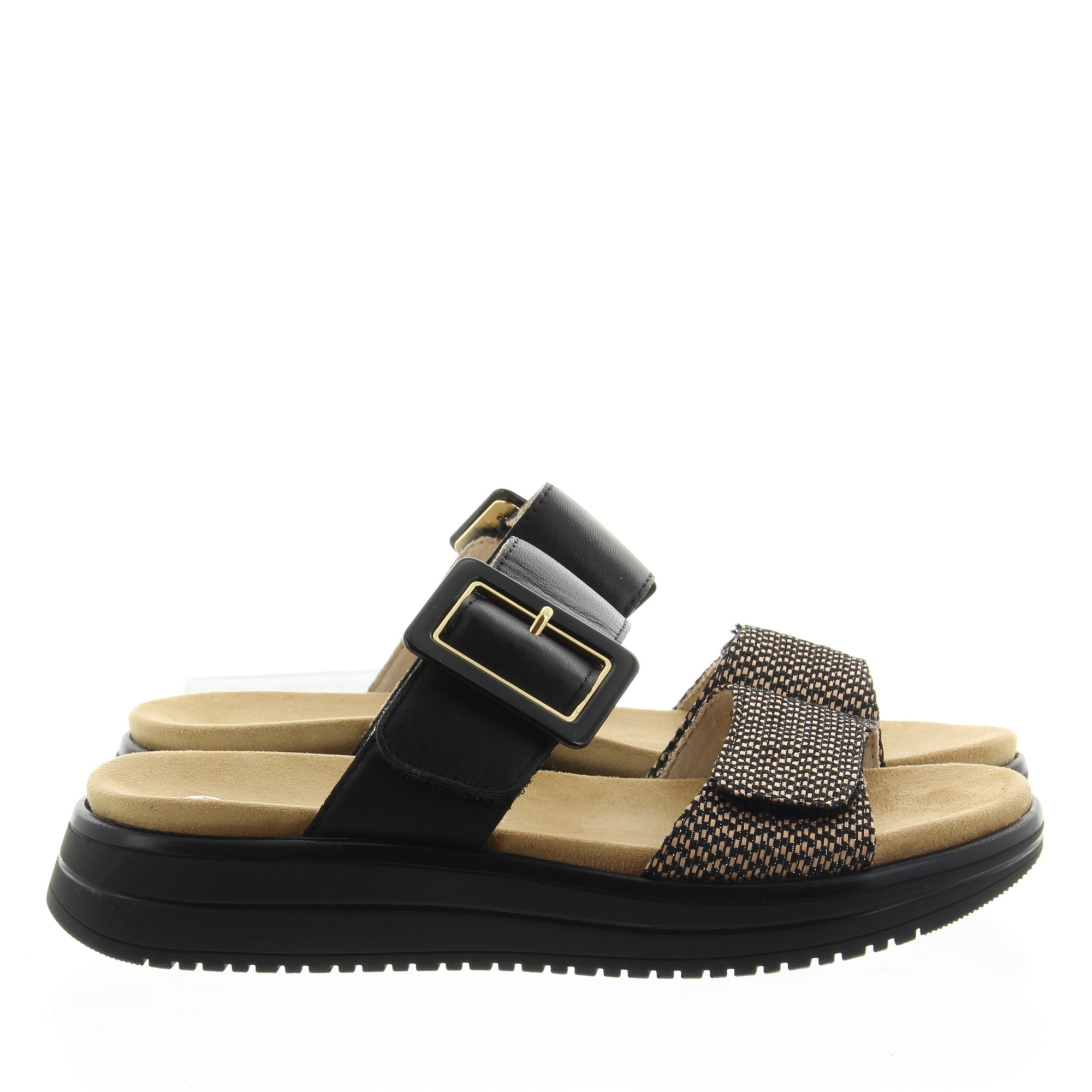 Remonte D1J61 03 Schwarz-natur schwarz