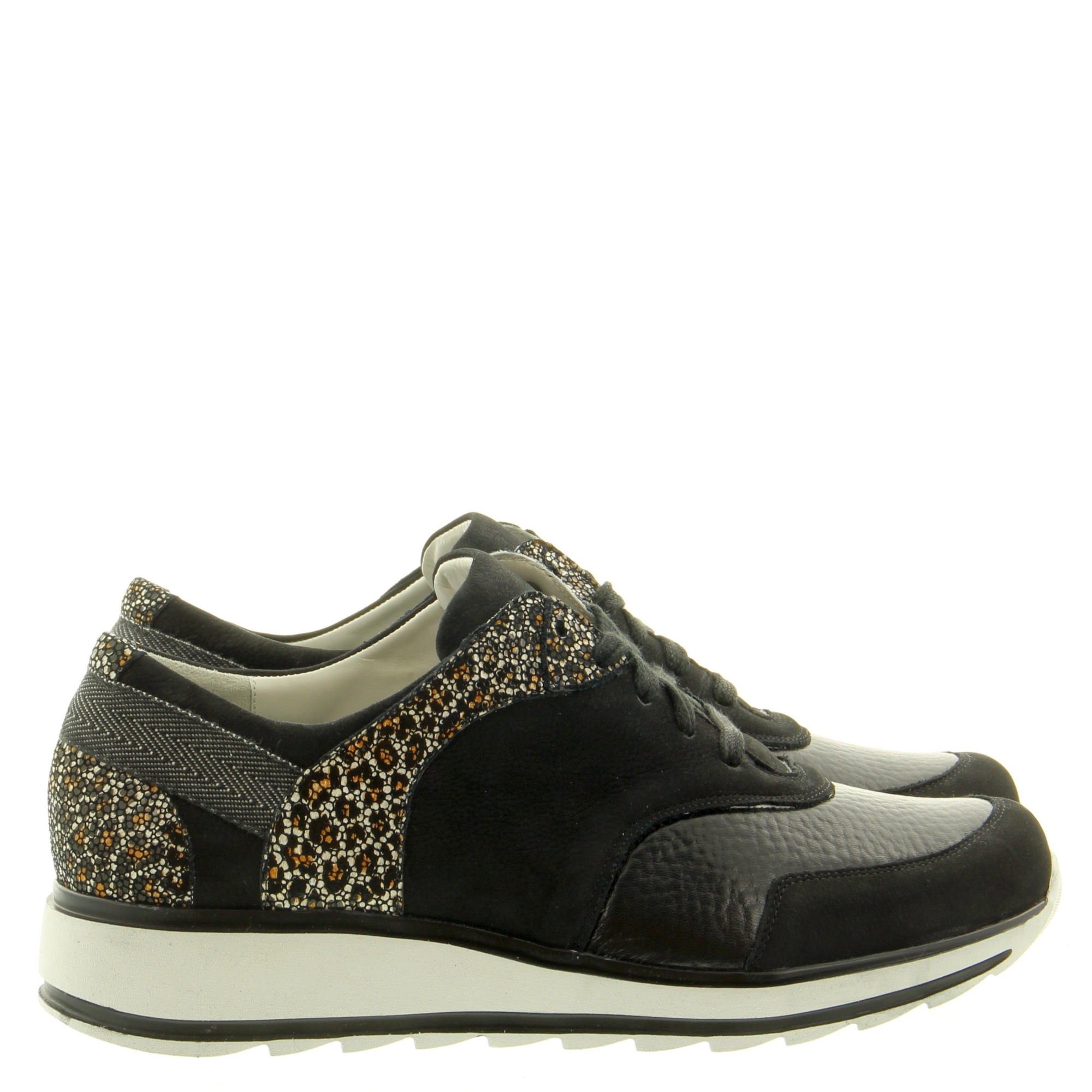 Durea 6225 688 K 8226 Zwart Touran Prent - Maat: EU 37,5 | UK 4,5