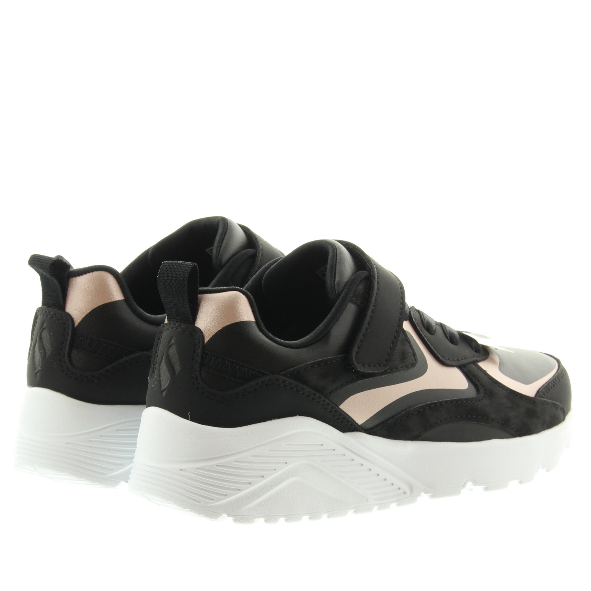 Skechers 310380L Uno Lite-MetallicBurst BKRG Black Gold