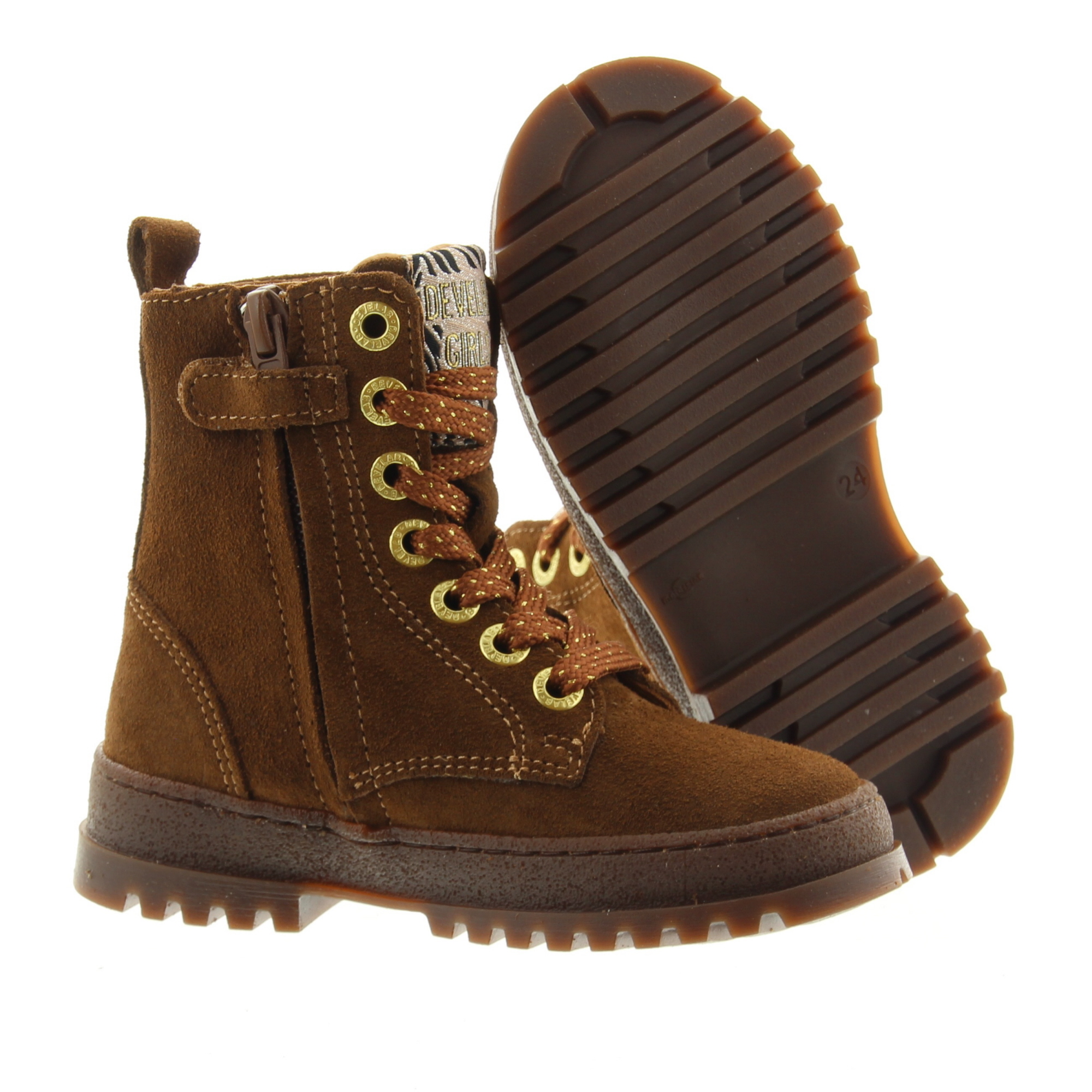 Develab 47170 753 Cognac Suede