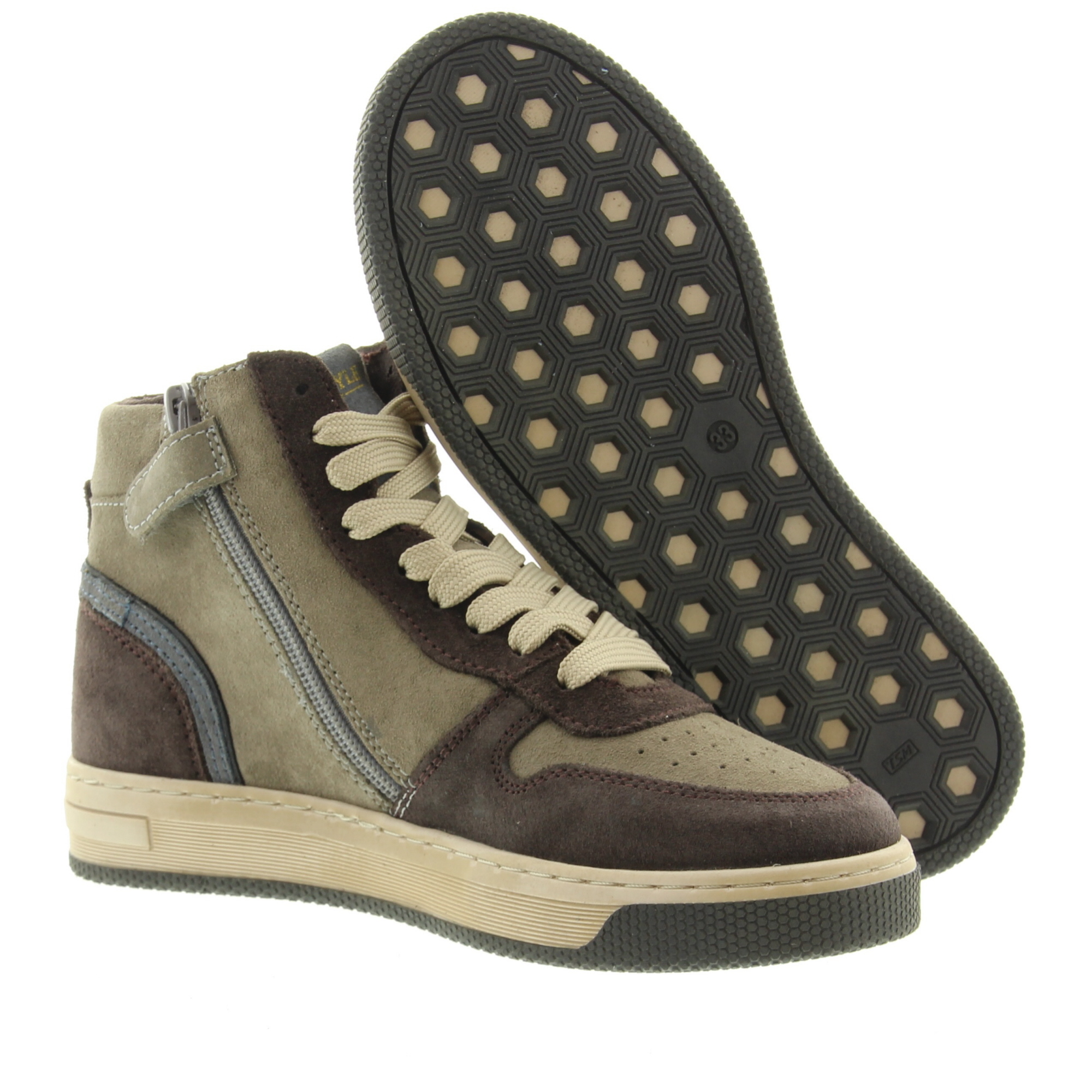 Hip Kids H1301 28CO Donkerbruin Combi