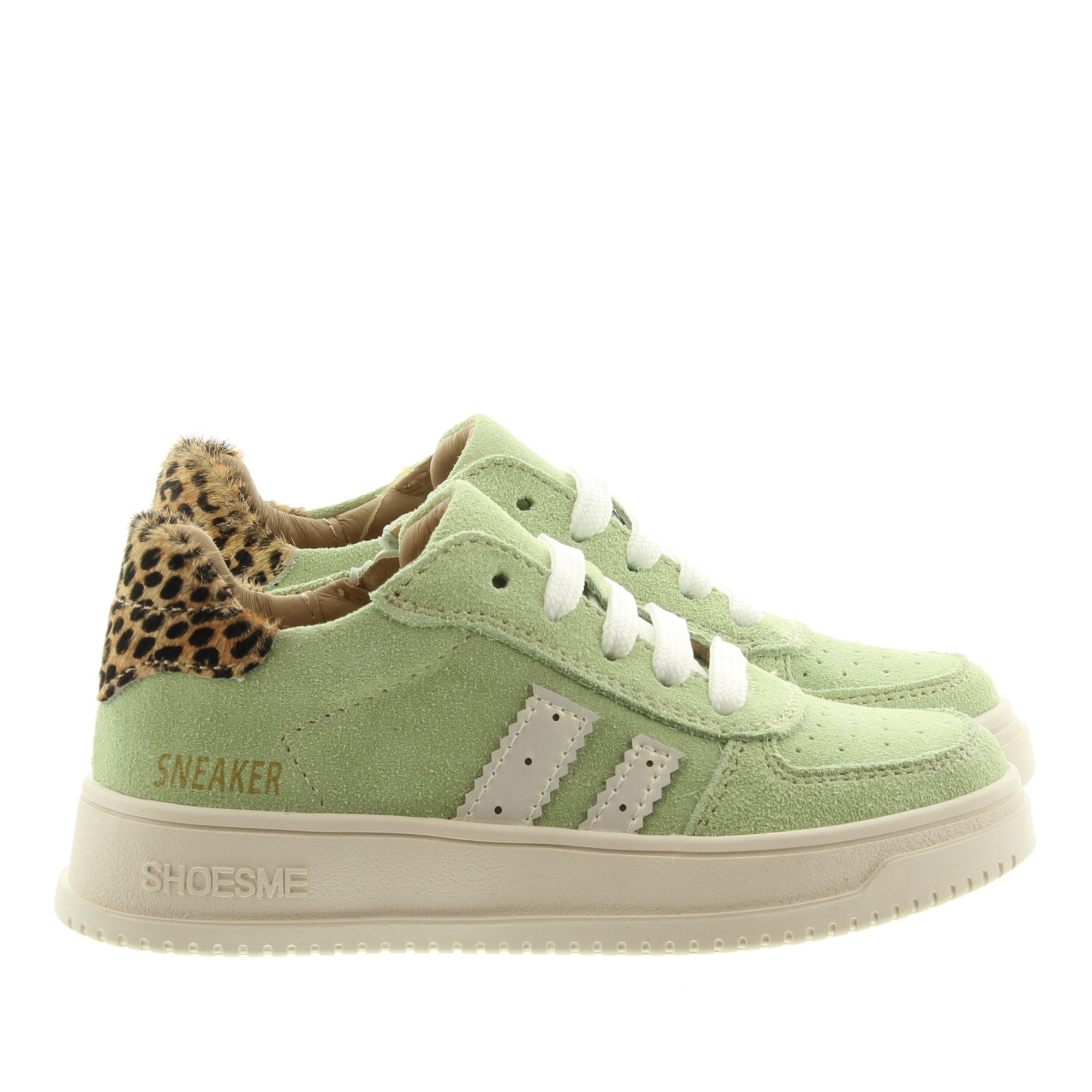 ShoesMe NO26S016-G Green leopardo
