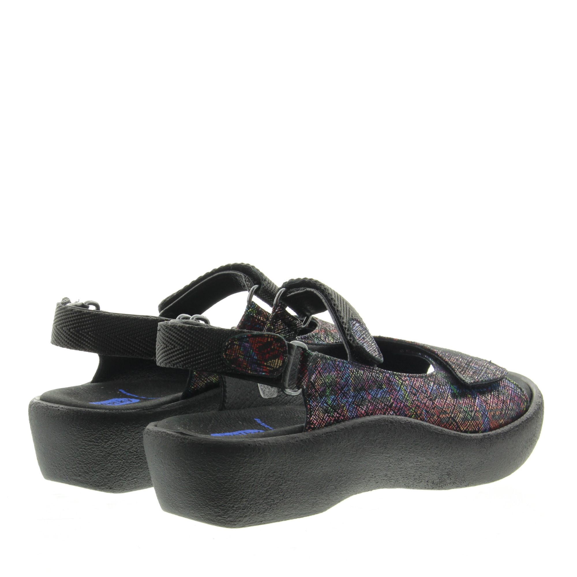 Wolky 0320478 Jewel Giza print 970 Black multi