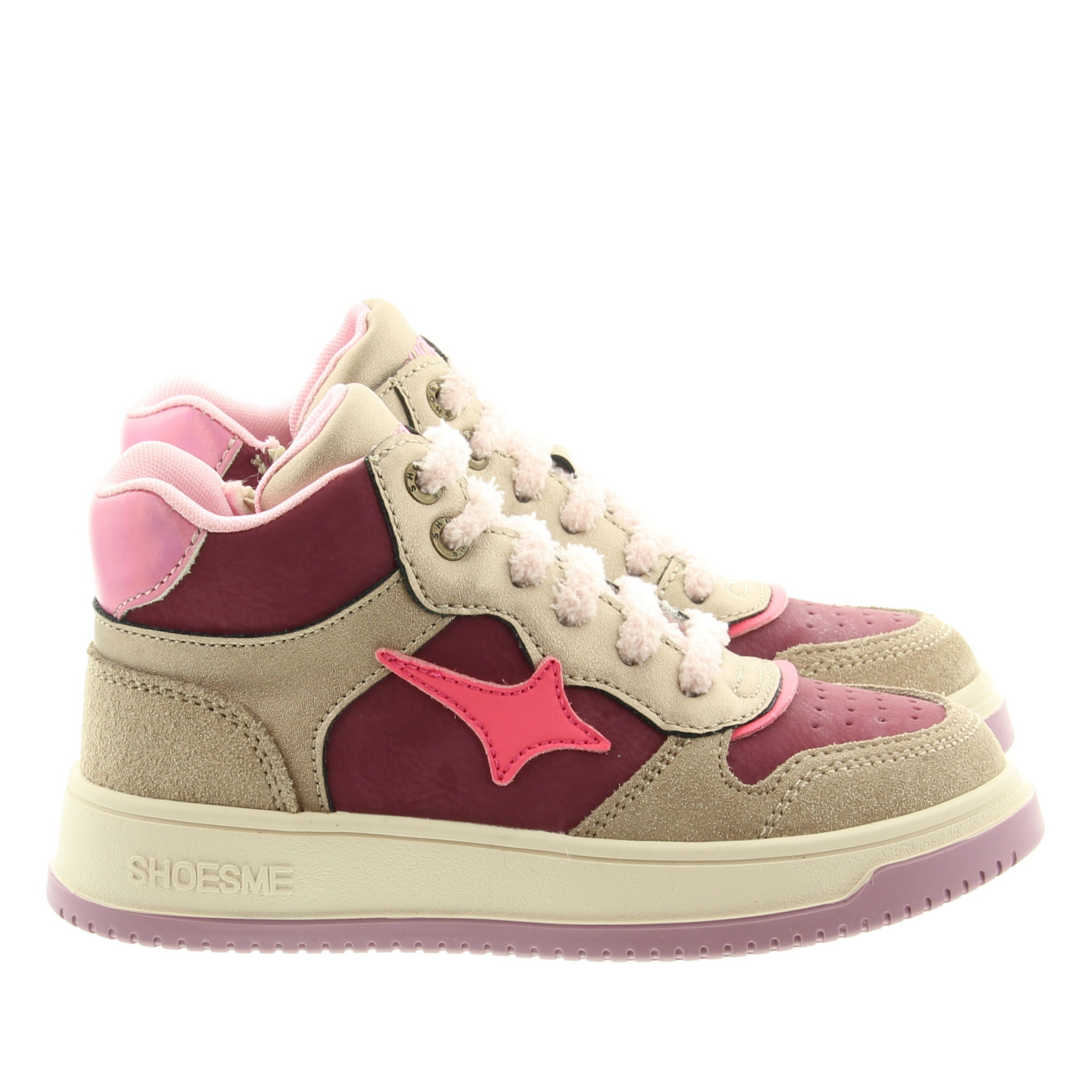 ShoesMe NO25W006-F Bordeaux Champagne