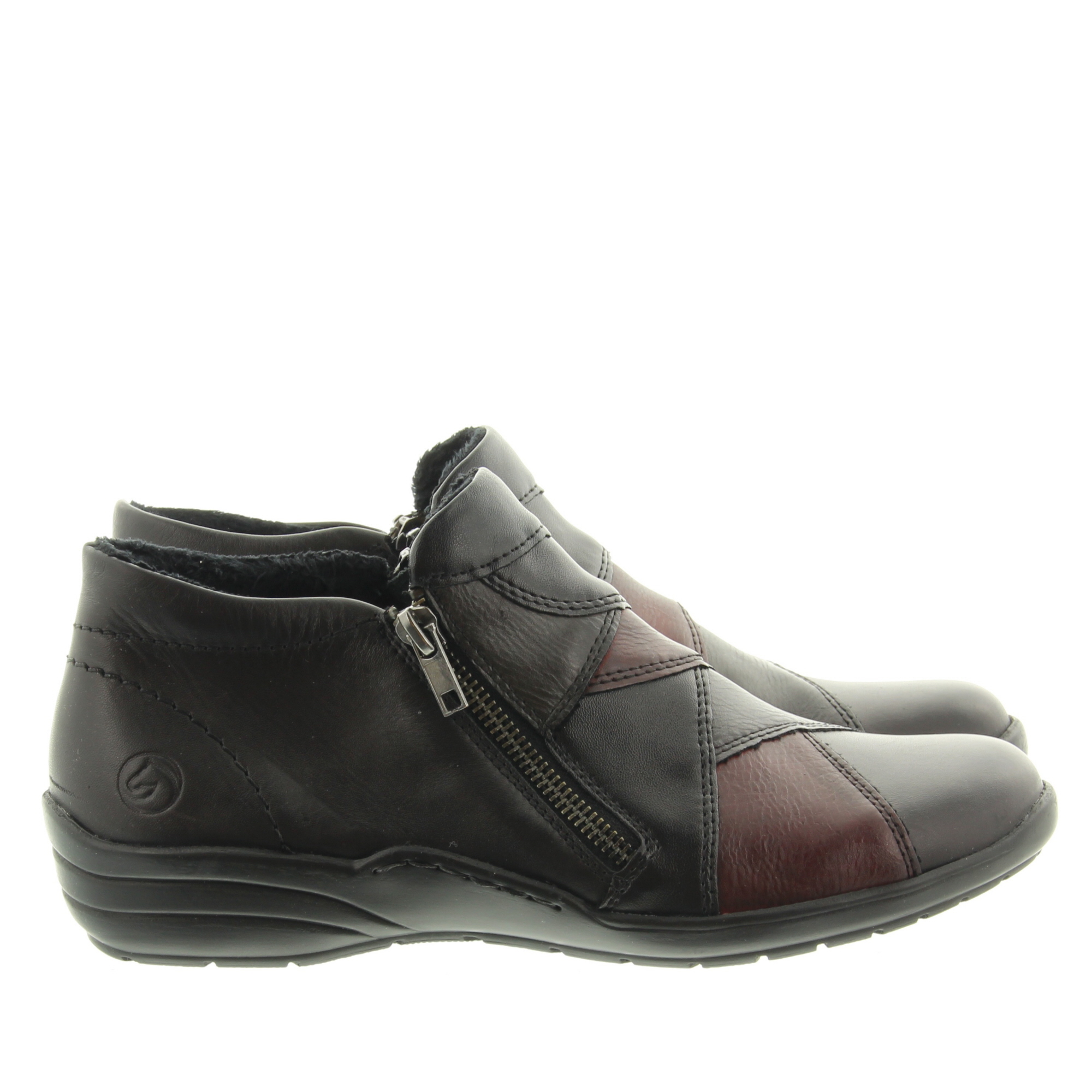 Remonte R7674 02 Schwarz Fumo Wine