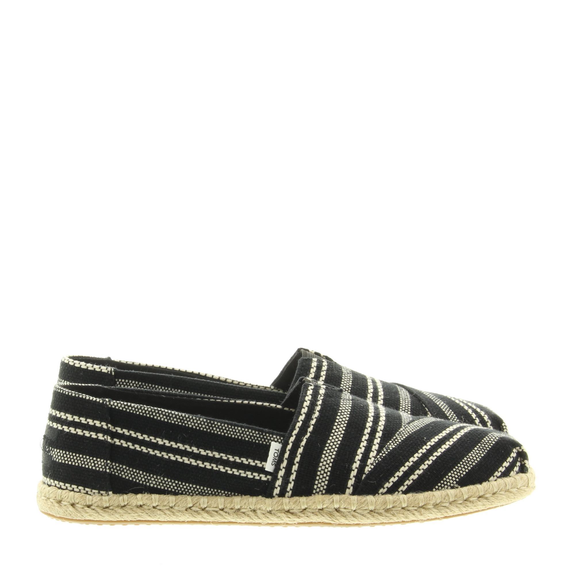 Toms 10017852 Alpargata Rope Black Global - Maat: EU 42 | UK 8