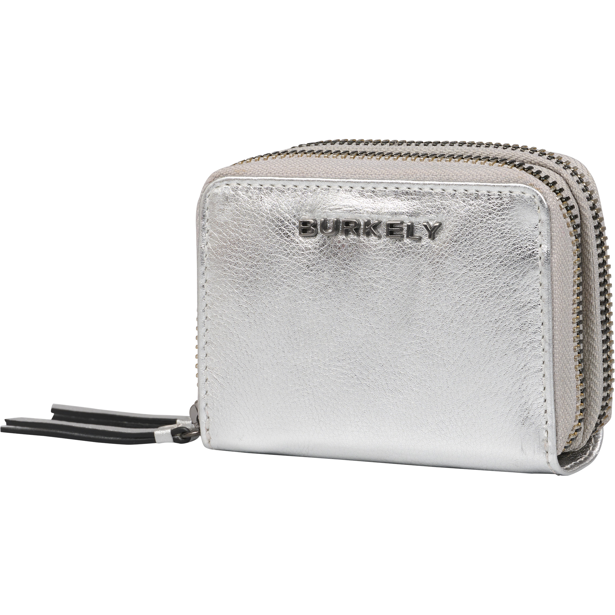 Burkely 1000719 Double Zip Wallet 64.11 Silver