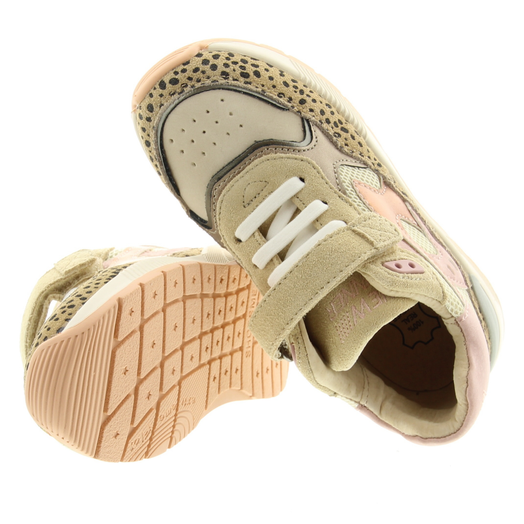 ShoesMe ST25S006-F Shoesme Trainers Beige Animal Print