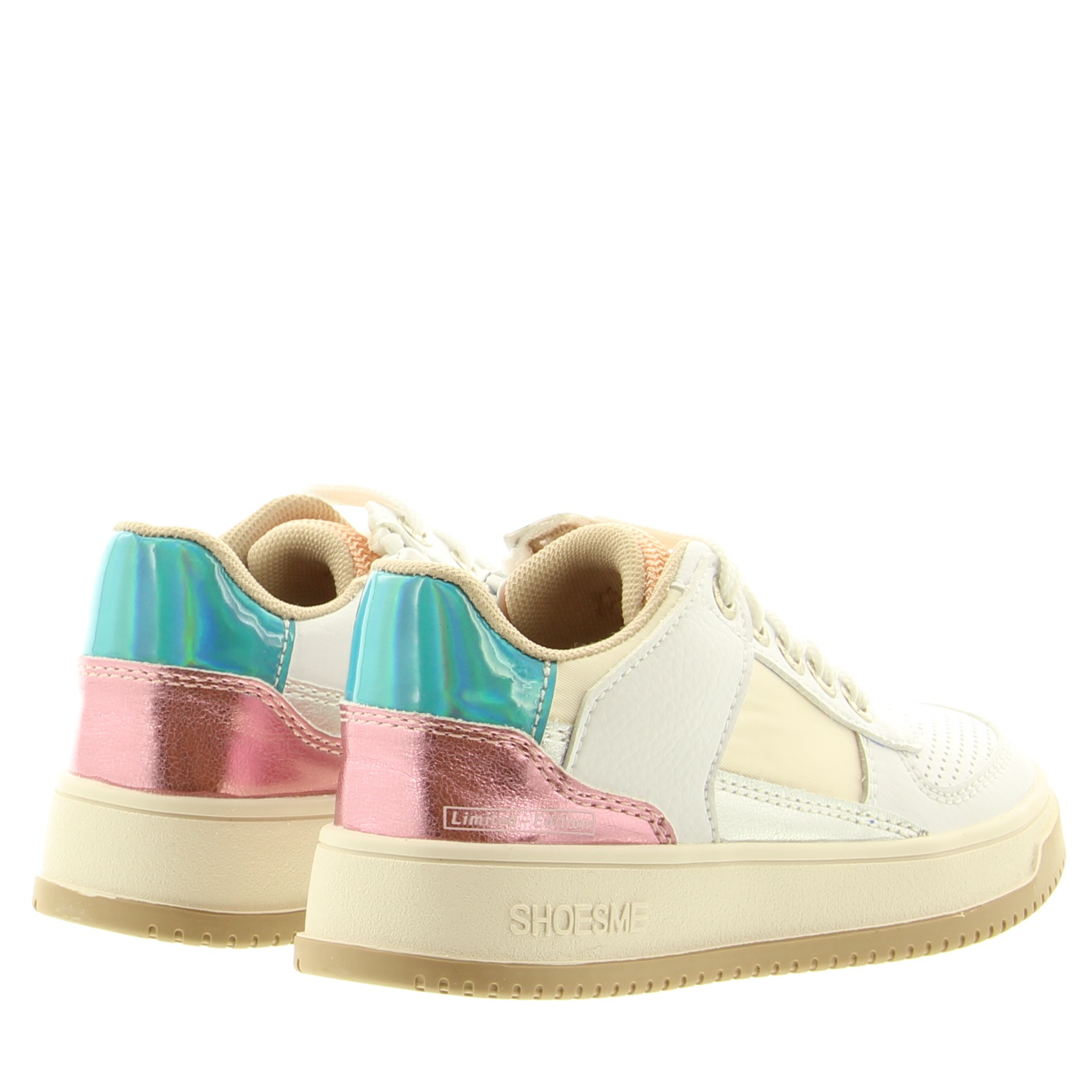 ShoesMe NO24S003-B White Blue Pink