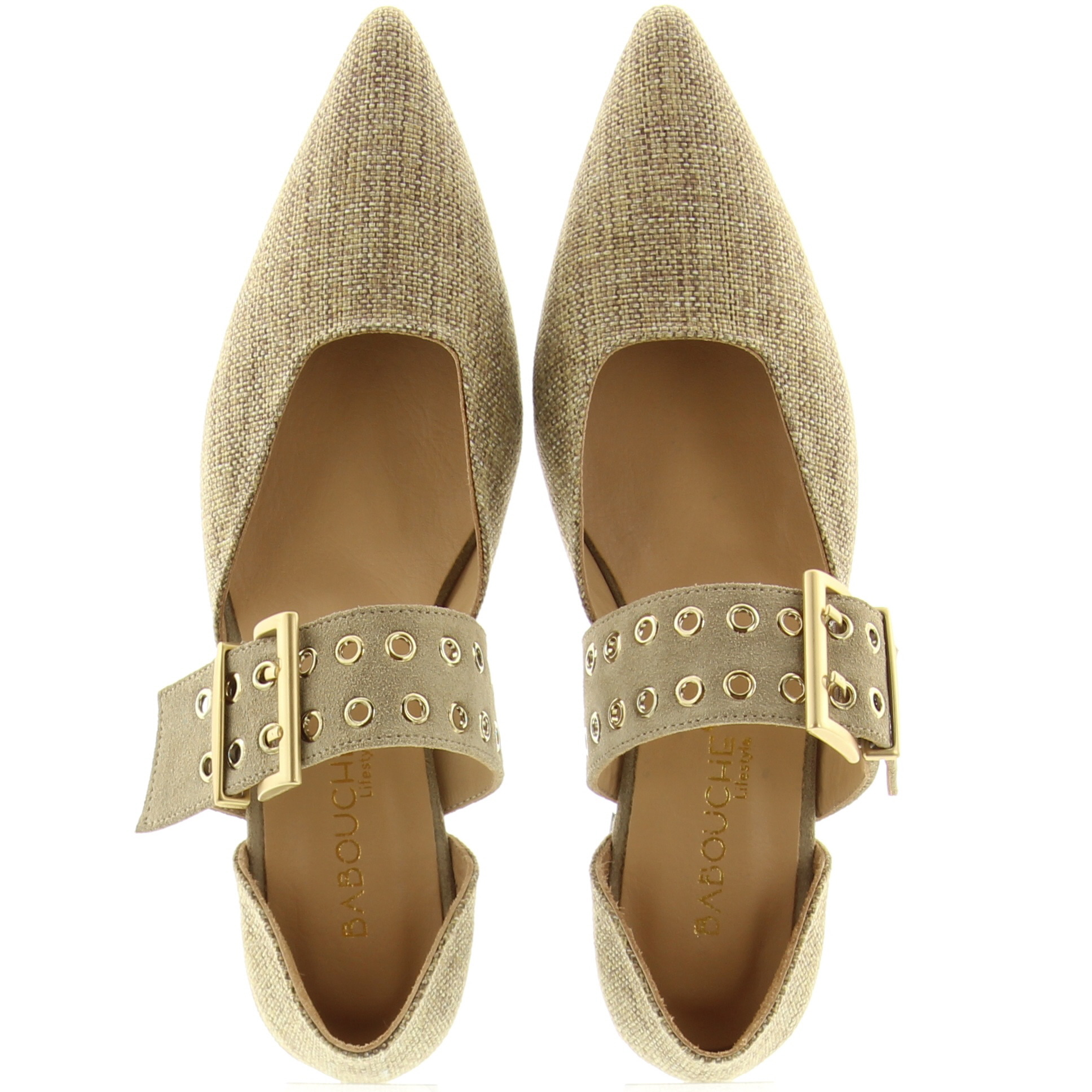 Babouche G-Binny-84 280 Taupe Kum