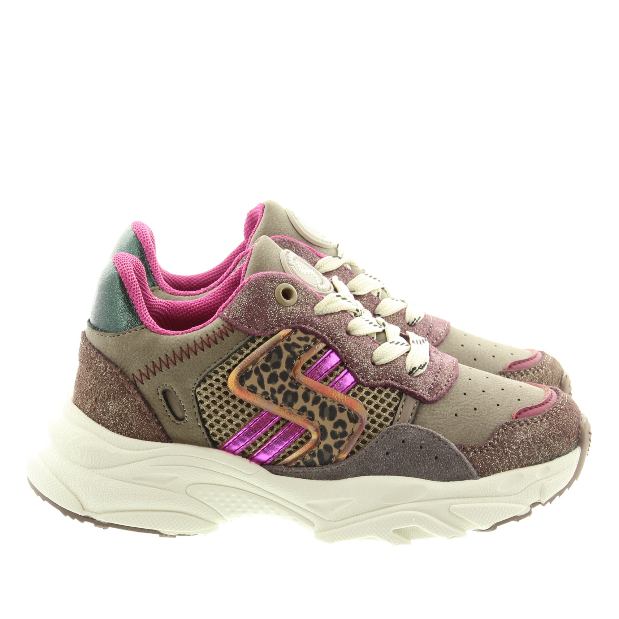 ShoesMe LW25W100-A Brown Purple