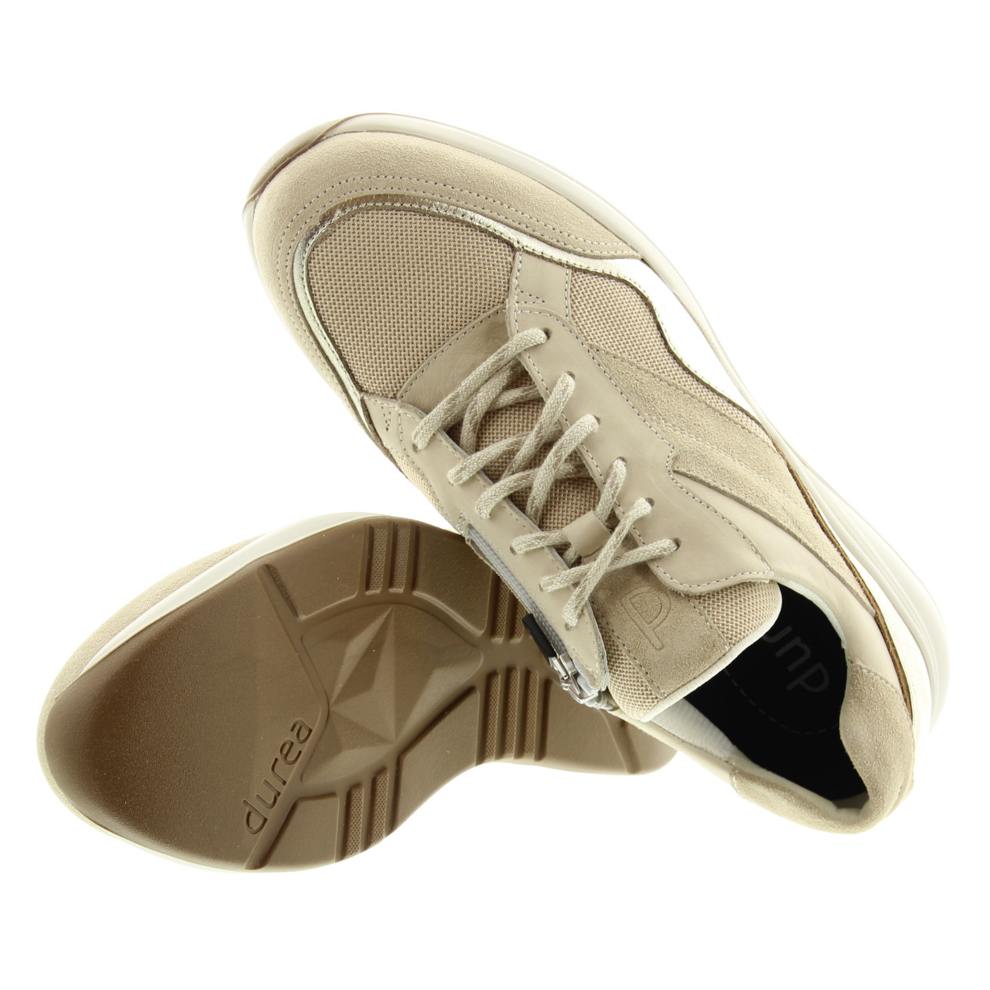 Durea 6308 605 H 1589 L.taupe/platino/beige/Cognac