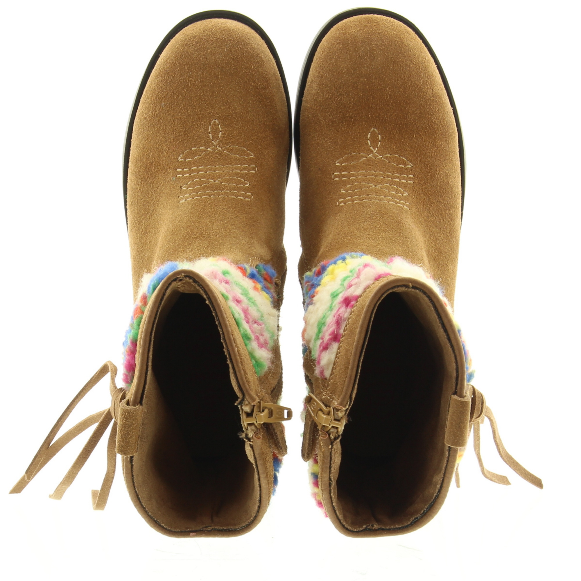 ShoesMe NW26W005-A Cognac Multicolor