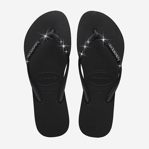 Havaianas Slim Glitter II Black