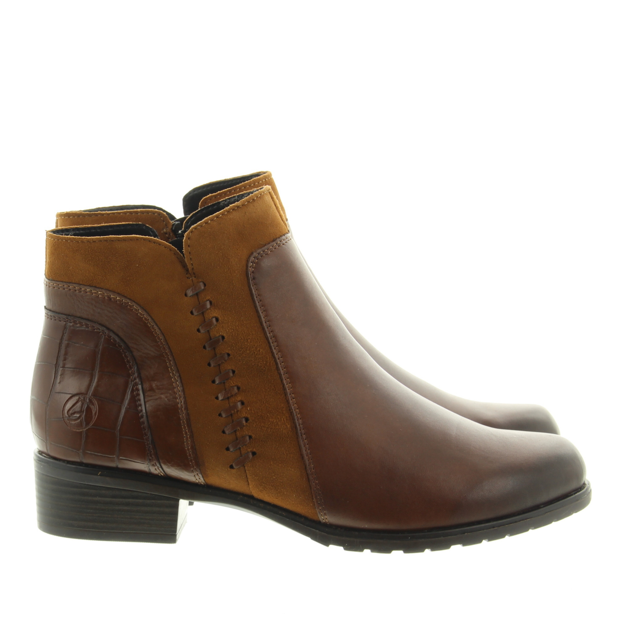 Remonte D6893 22 Chestnut Wood Hazel
