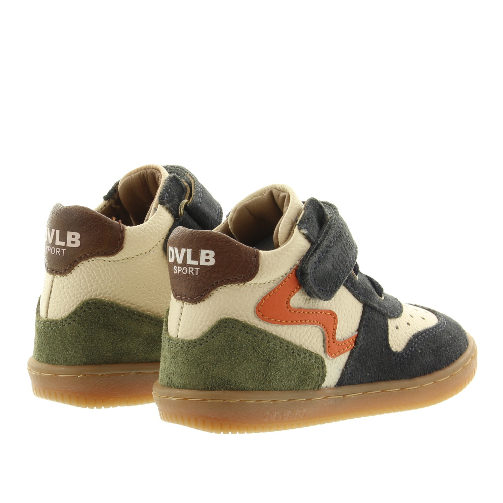 Develab 44451 693 Blue Combi Suede