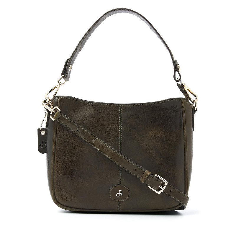 H.J. de Rooy Lederwaren 283770 Hand-Schoudertas Green