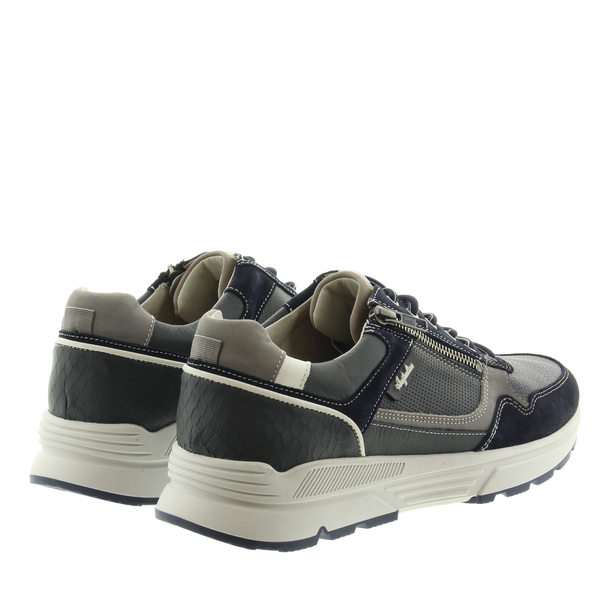 Australian Footwear 15.1682.02 Connery Width K S02 Blue Grey