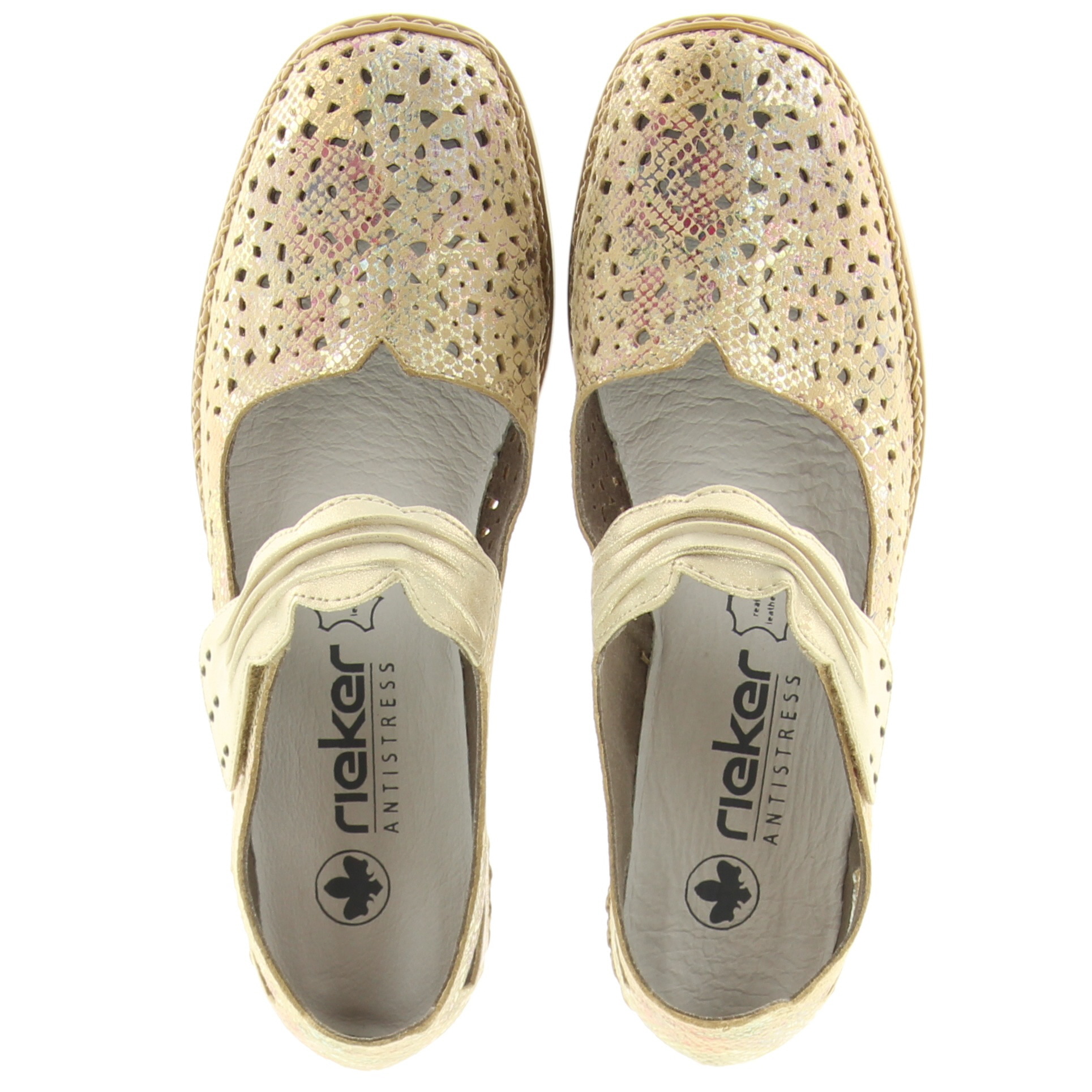 Rieker 41399 92 Beige multi Muschel