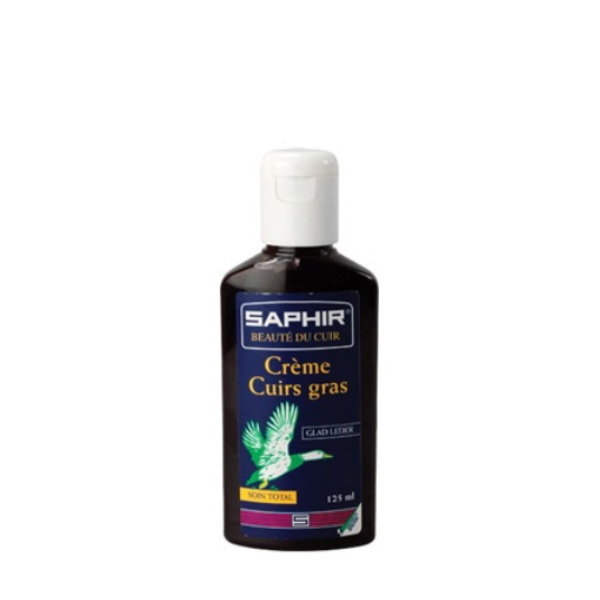 Saphir Greasy Leather Cream Wax Onguent Flacon zwart