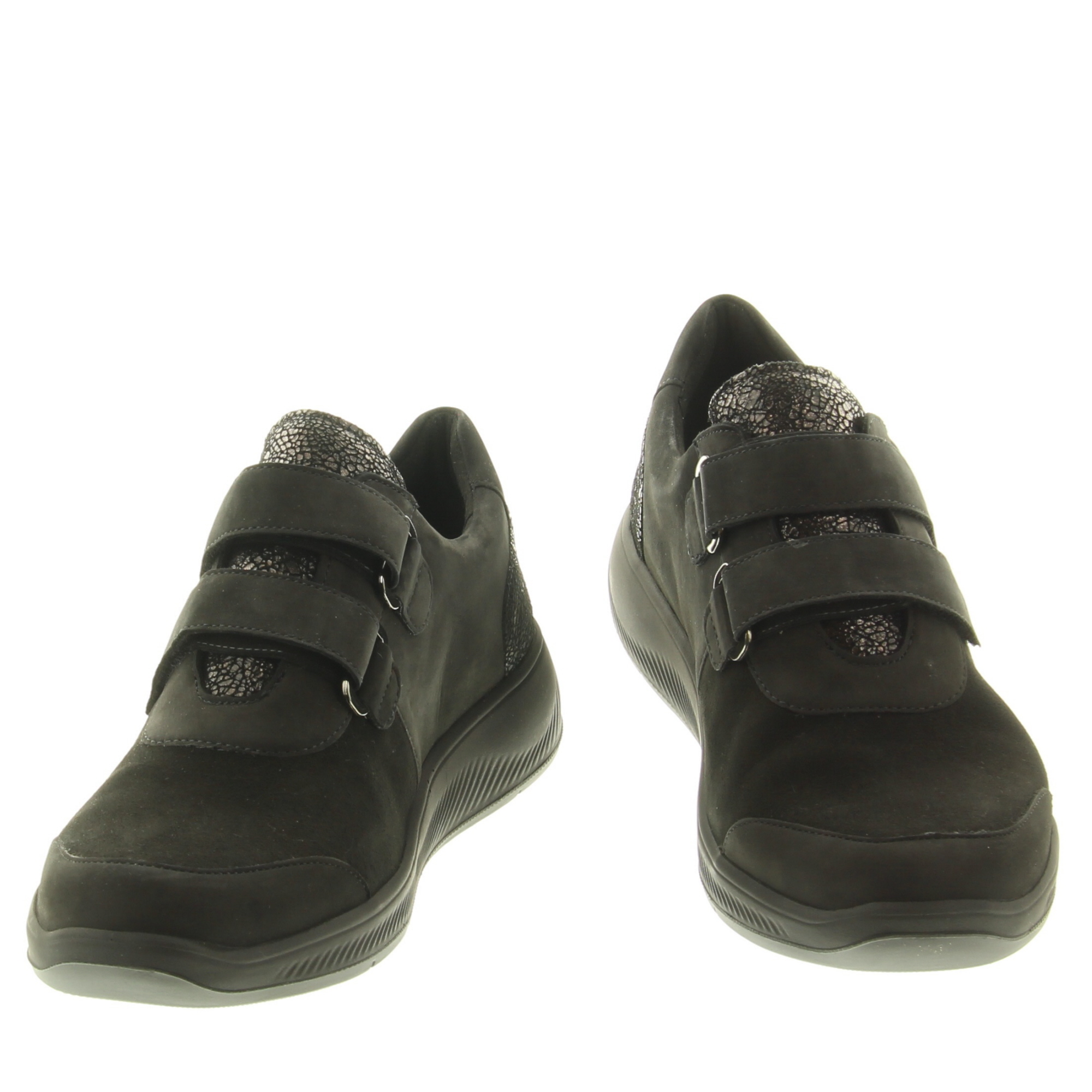 Solidus 65505 Kalea 01050 Schwarz Nubuk/Suede Stretch