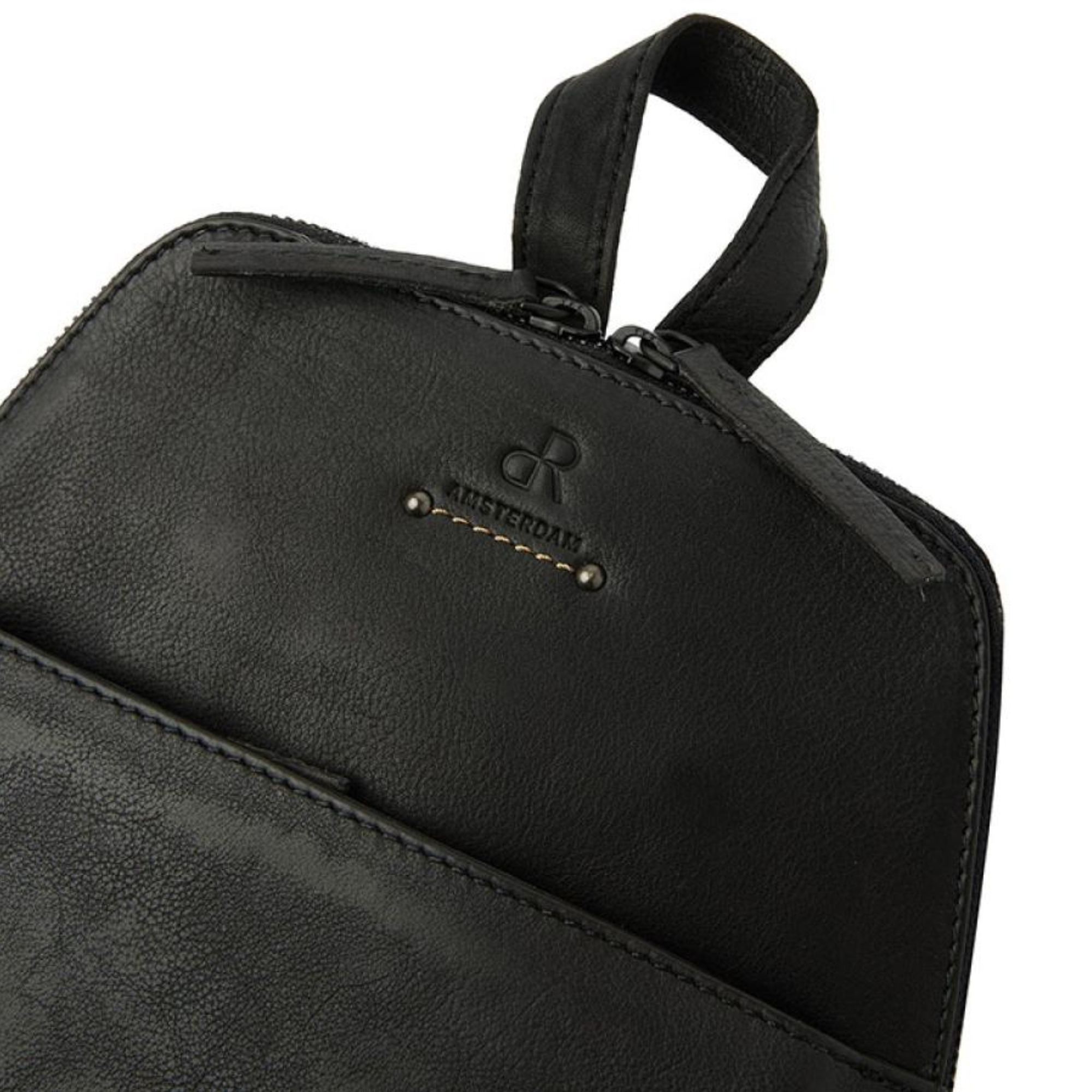 H.J. de Rooy Lederwaren 933690 Rugzak Black