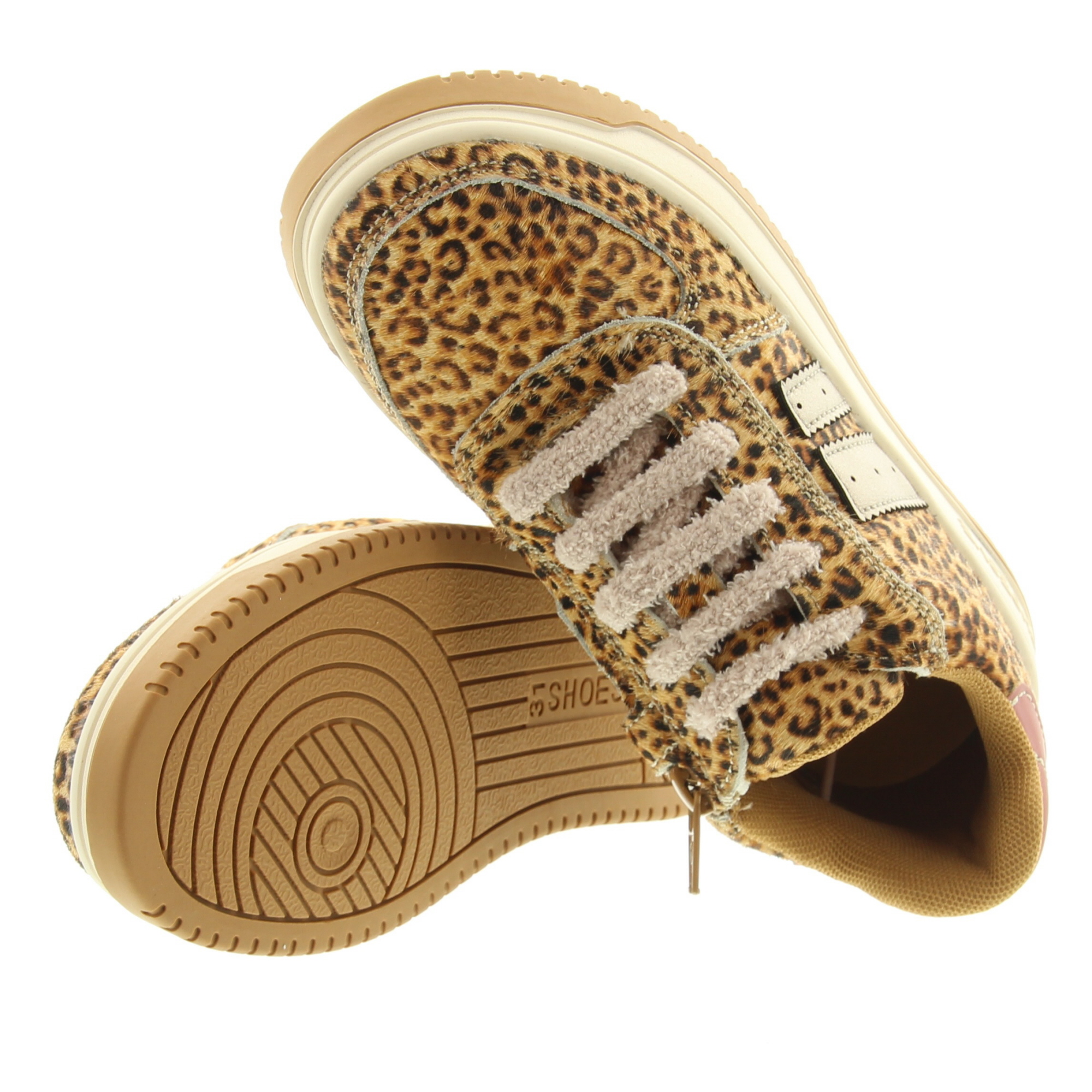ShoesMe NO25W016-F Leopard Cognac