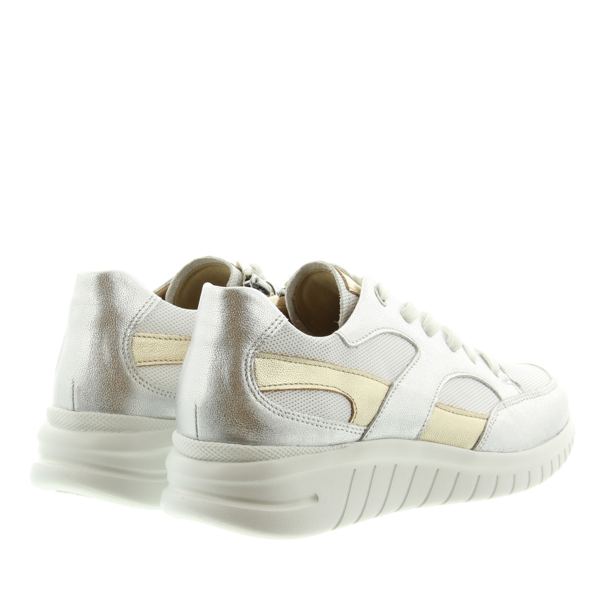 Hartjes 162.2402 Wave Shoe 59.02 Silber Weiss