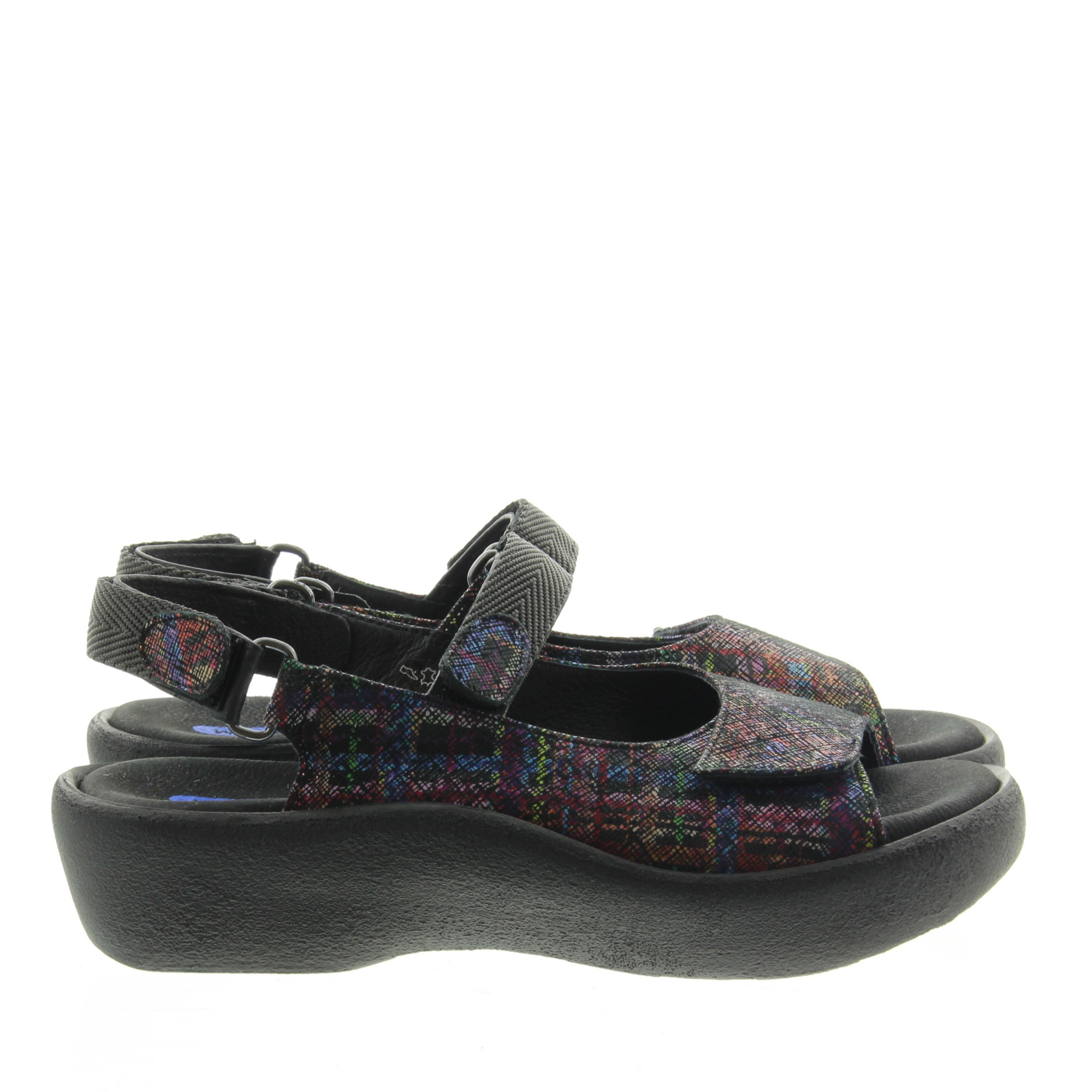 Wolky 0320478 Jewel Giza print 970 Black multi
