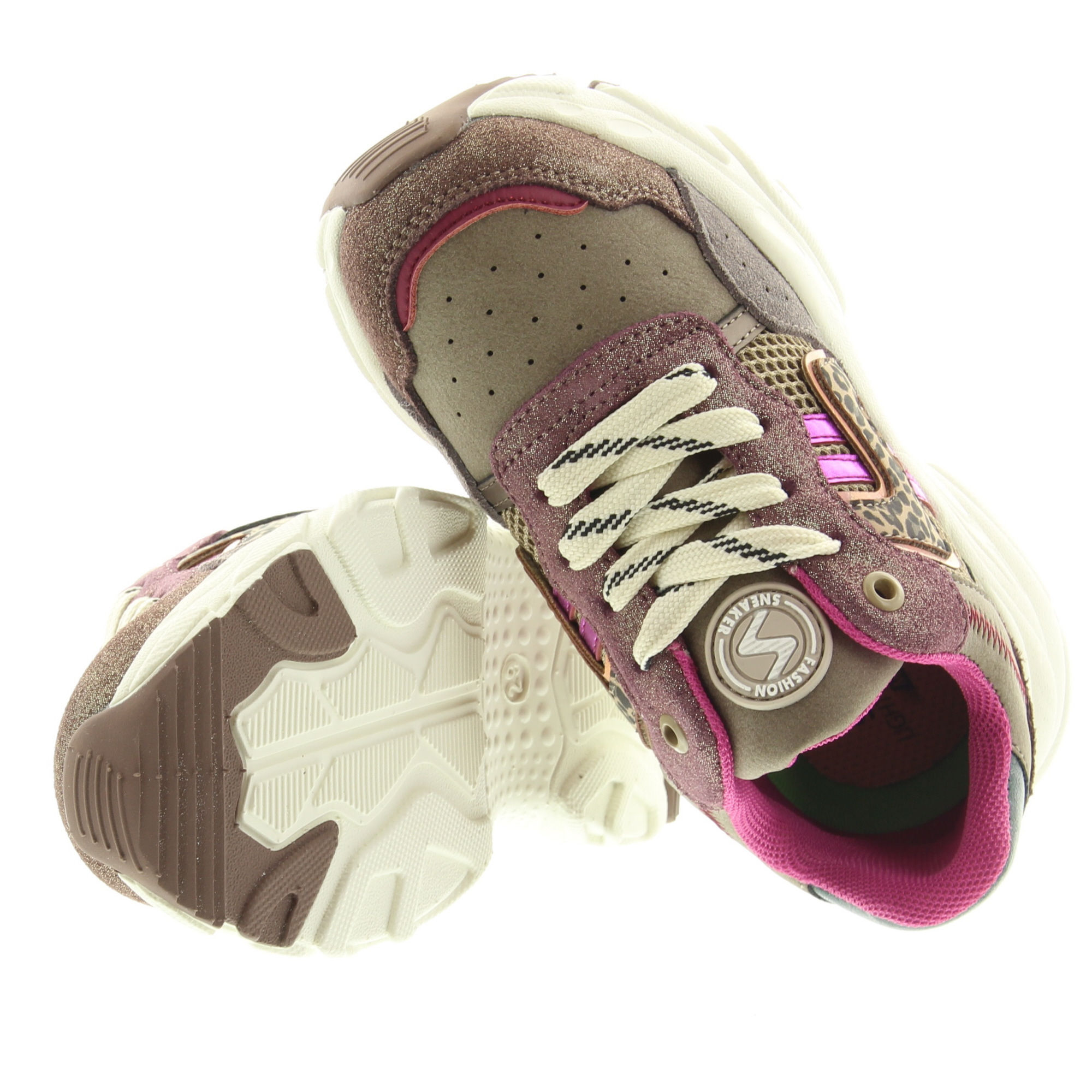 ShoesMe LW25W100-A Brown Purple ShoesMe LW25W100-A Brown Purple