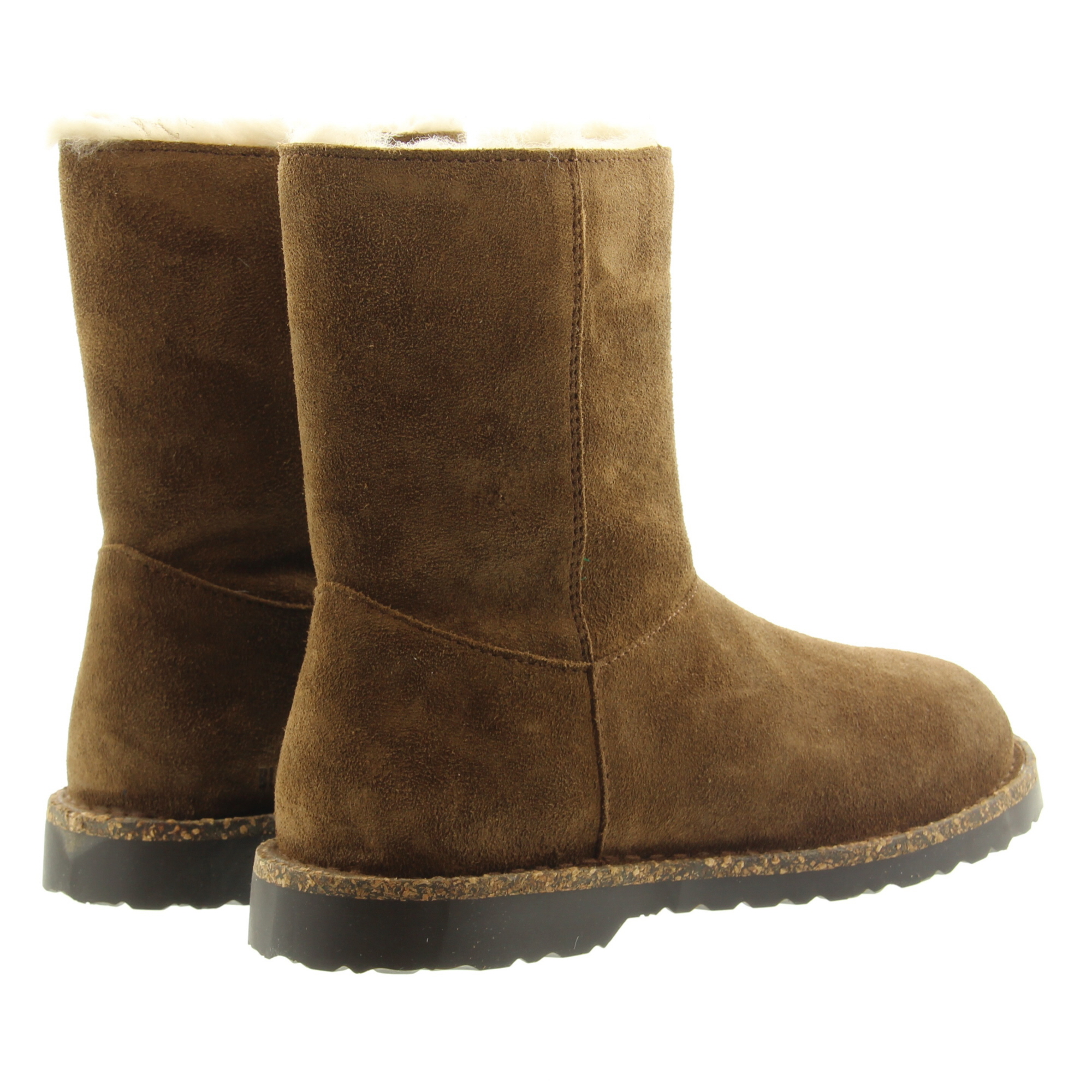 Birkenstock 1030054 Uppsala Zip Shearling Dark Tea