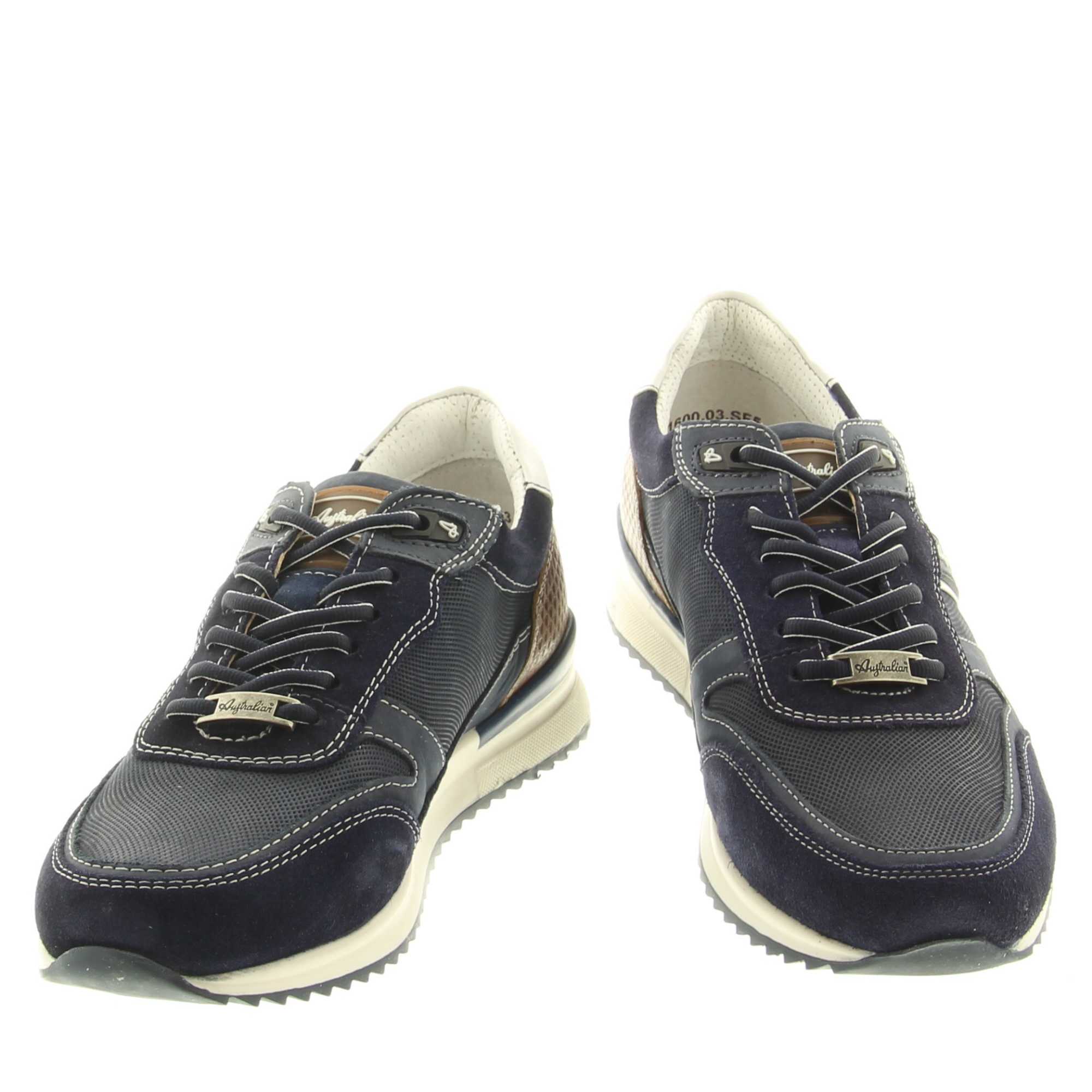 Australian Footwear Filmon 15.1600.01 SF5 Mid Blue-Cognac