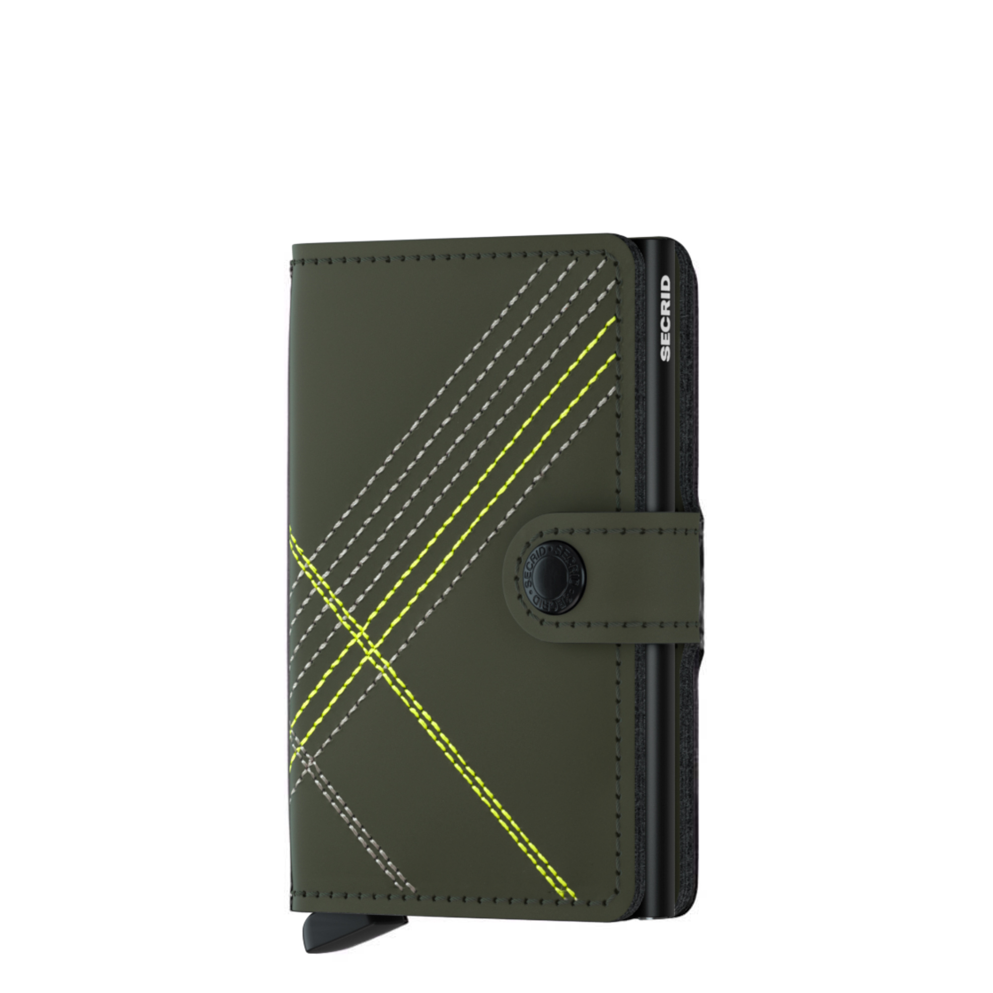 Secrid MSt Miniwallet Stitchline Lime