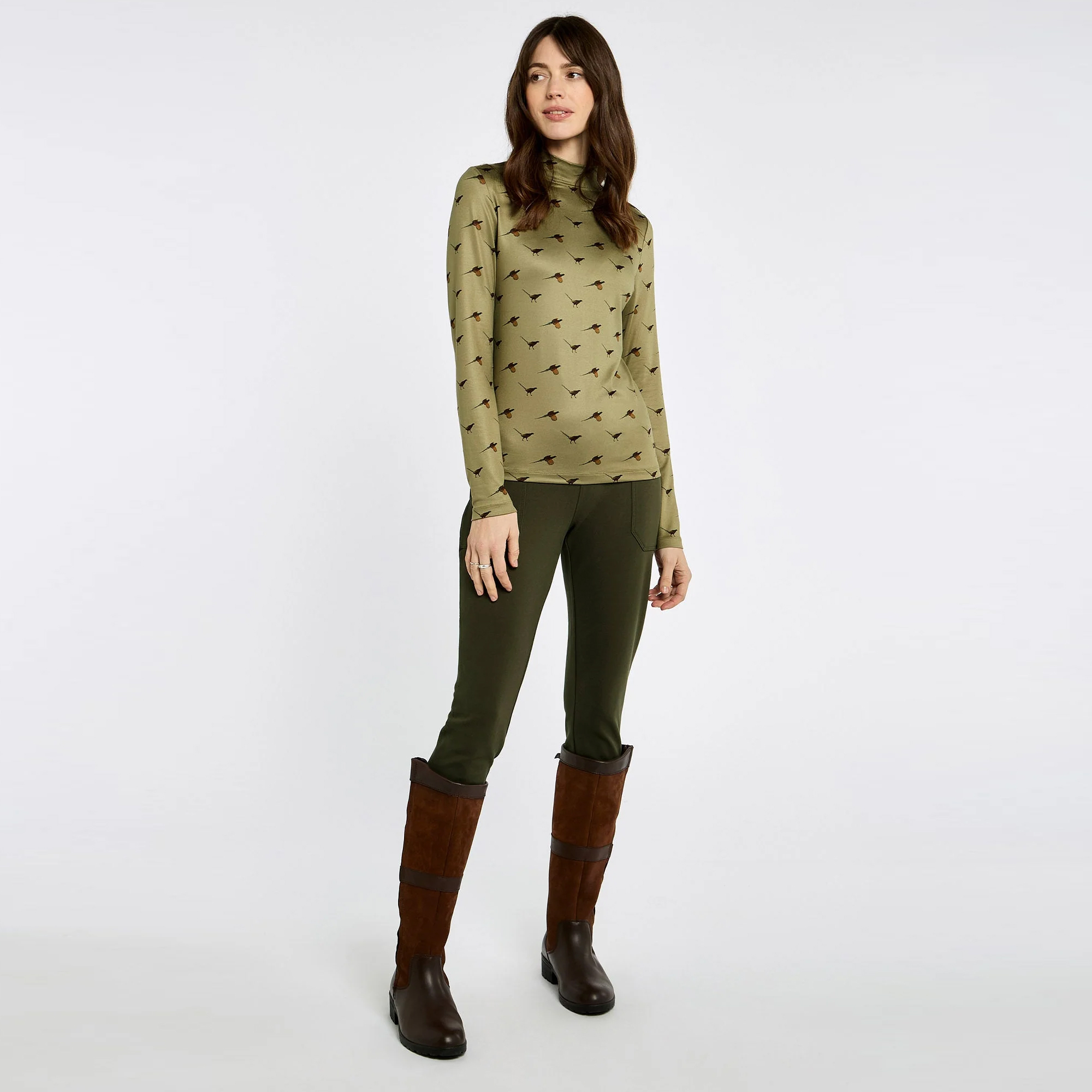 Dubarry 4439 Reynolds Pullover 49 Dusky green