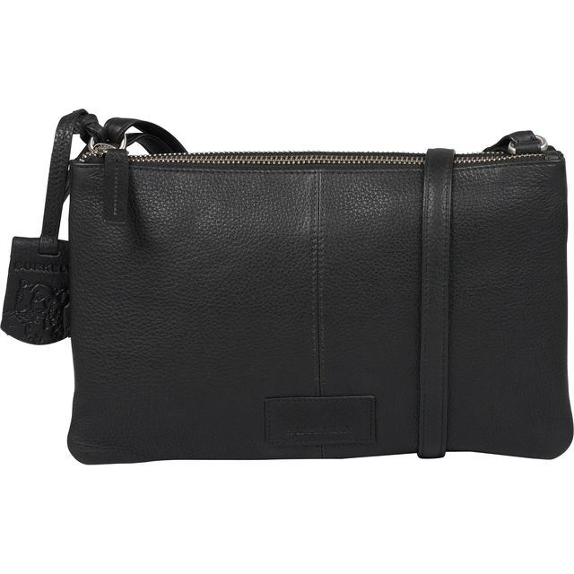 Burkely 1000342 Soft Skylar Double Pocket Zip 10 Black
