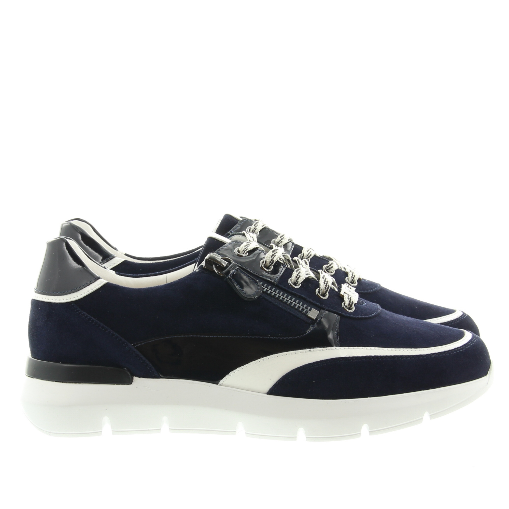 Hassia Shoes 301353 Bordeaux 3202 Blue Weiss