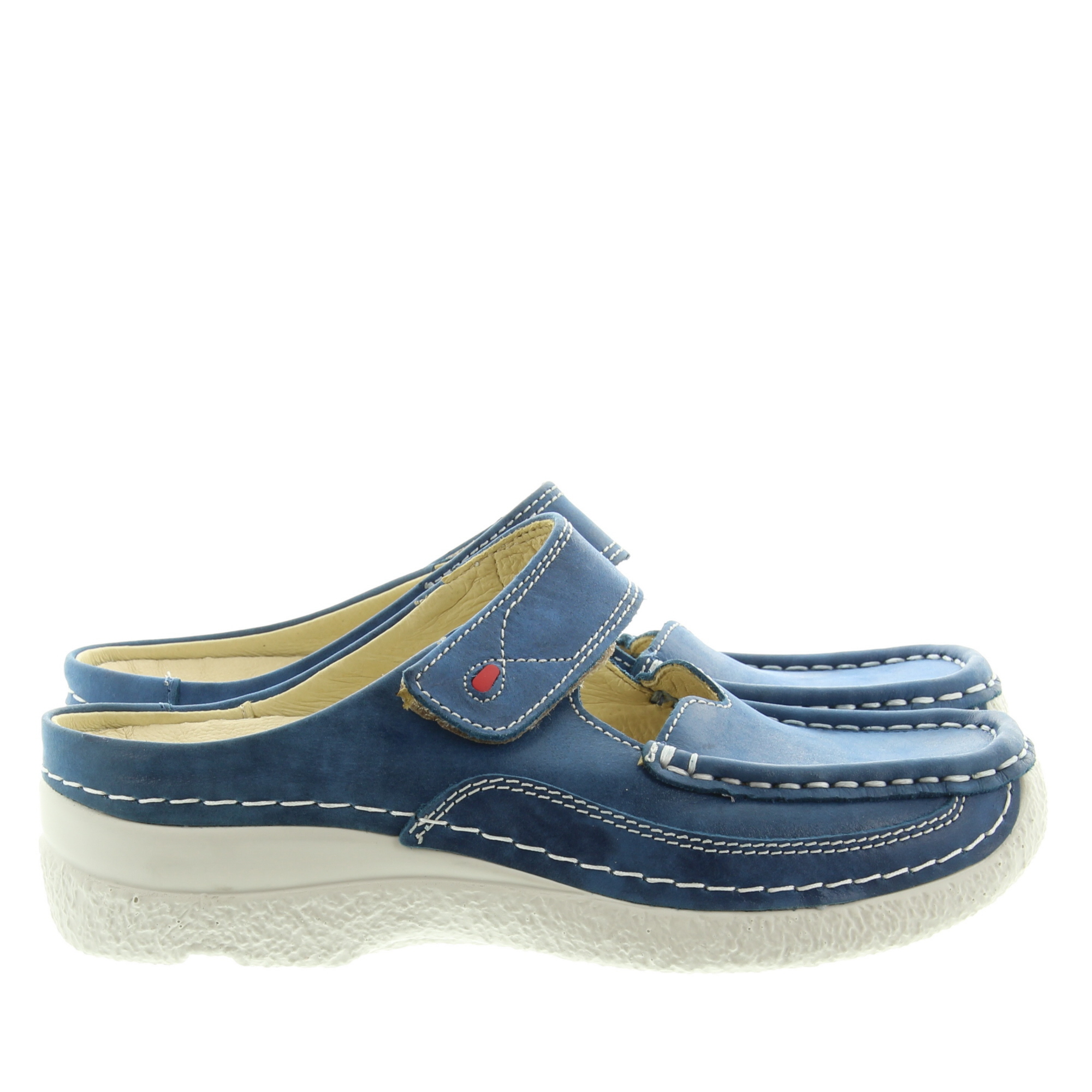 Wolky 0622736 Roll Slipper Fantastic 804 Atlantic blue