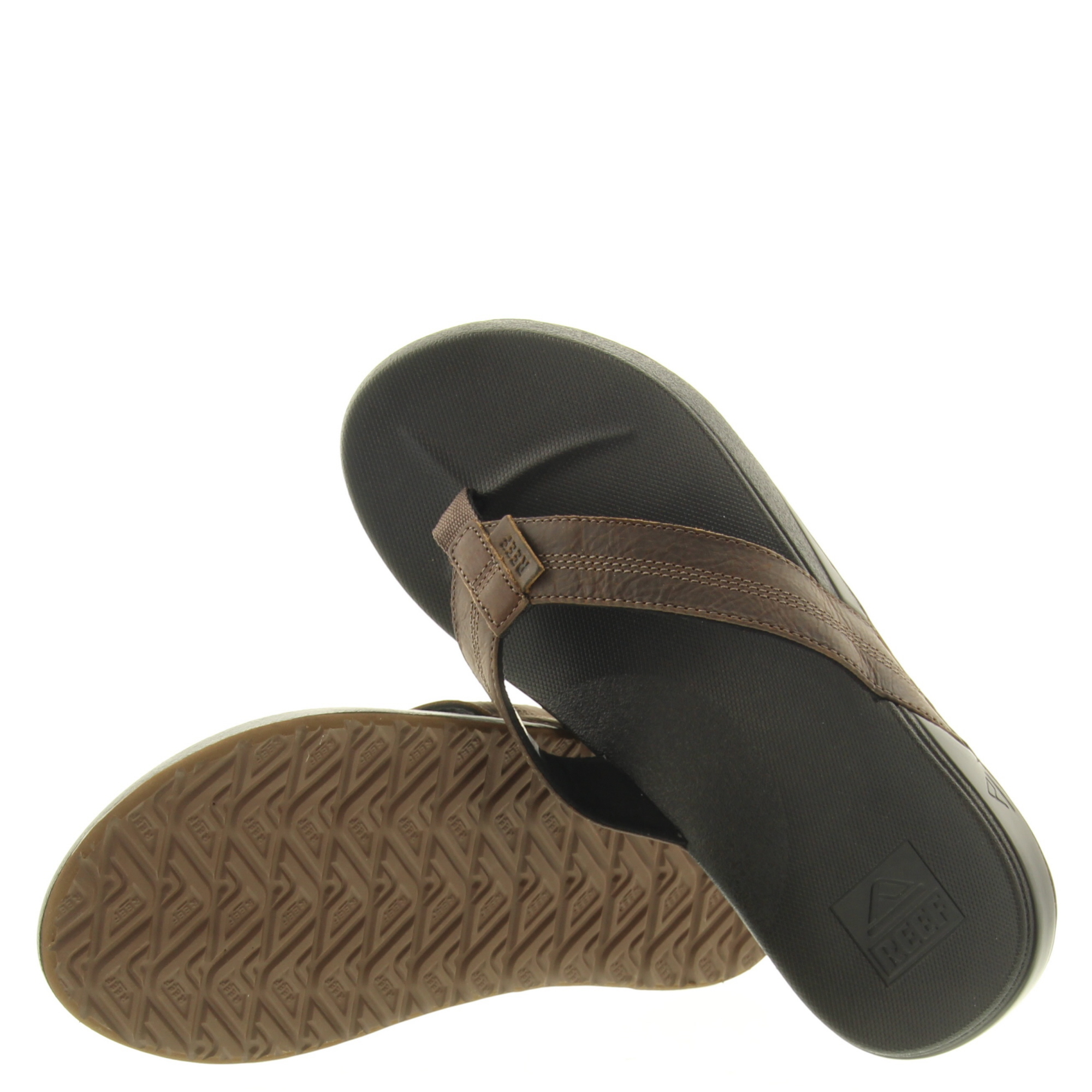 Reef Cushion Phantom Leather RF0A3FEZBKB Black Brown