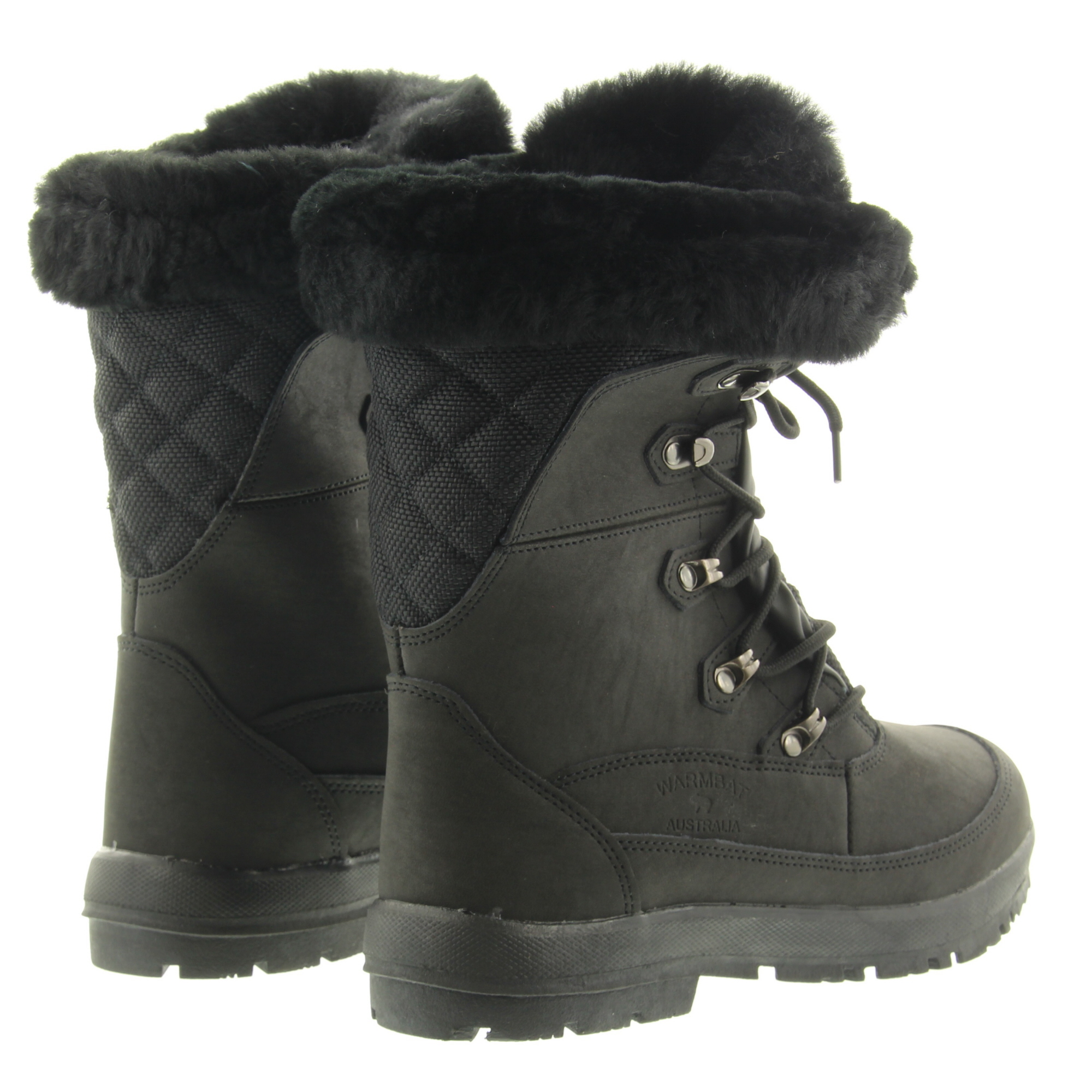 Warmbat Hotham Outdoorboot HTM3220 99 Black - Maat: EU 39 | UK 6