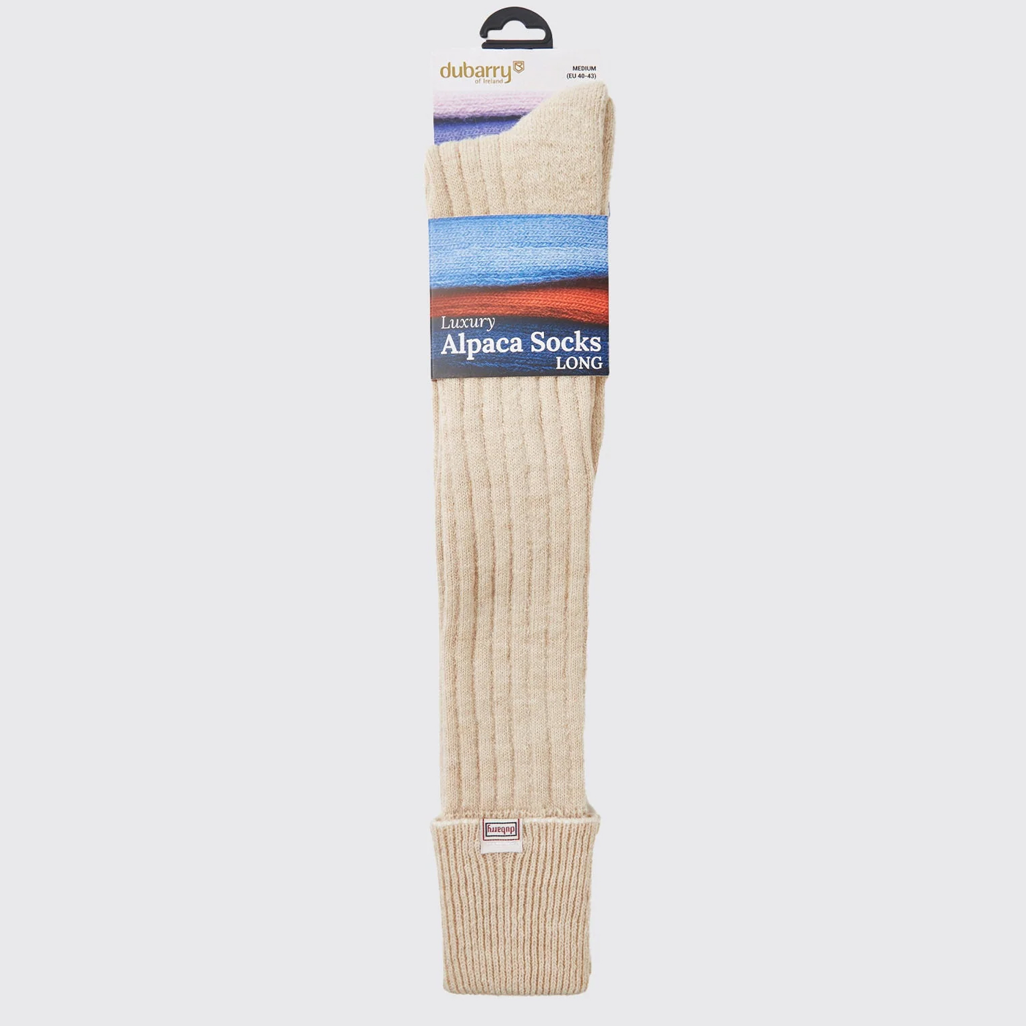 Dubarry Alpaca socks long 4133 45 Oat