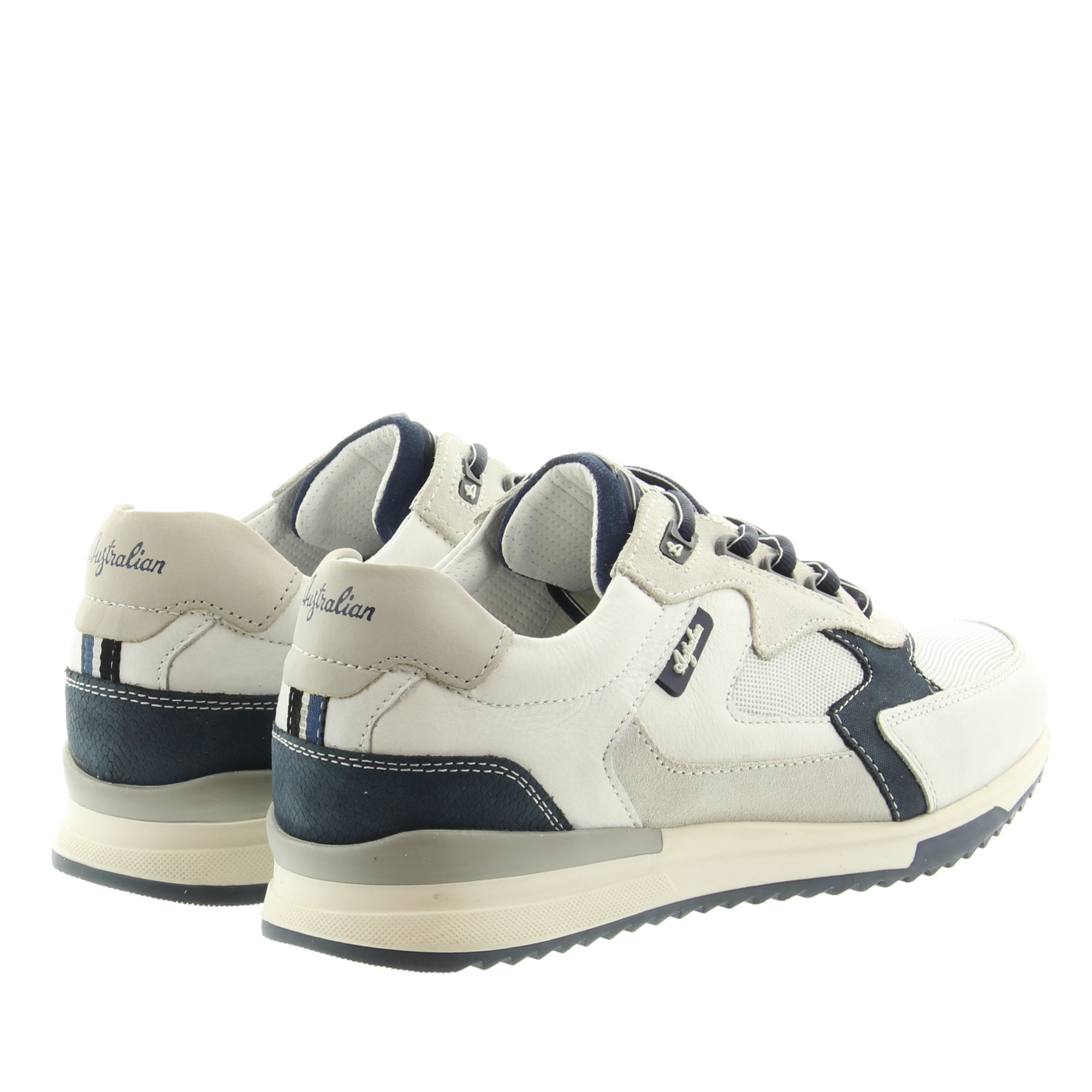 Australian Footwear Bakersville 15.1667.02 B5A White-Blue-Grey