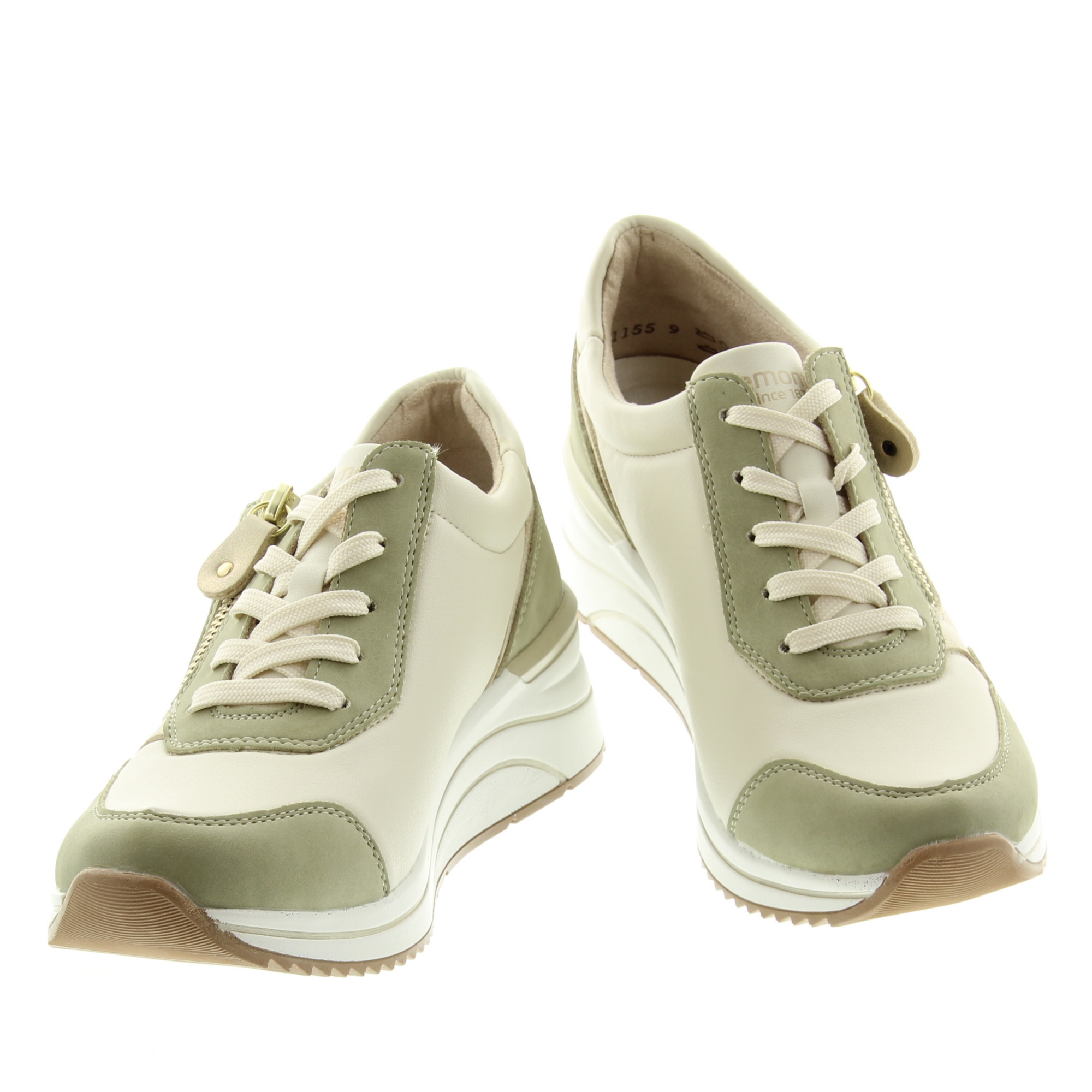 Remonte D0T01 82 Salbei offwhite muschel