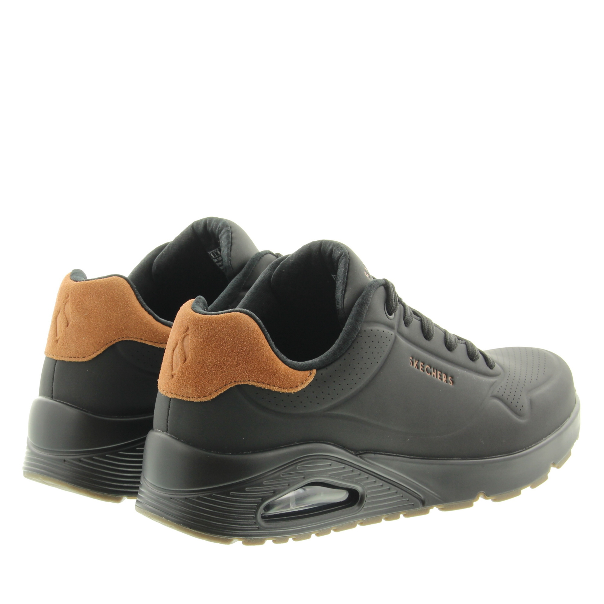 Skechers 183004 Uno-Suited On Air BBK Black