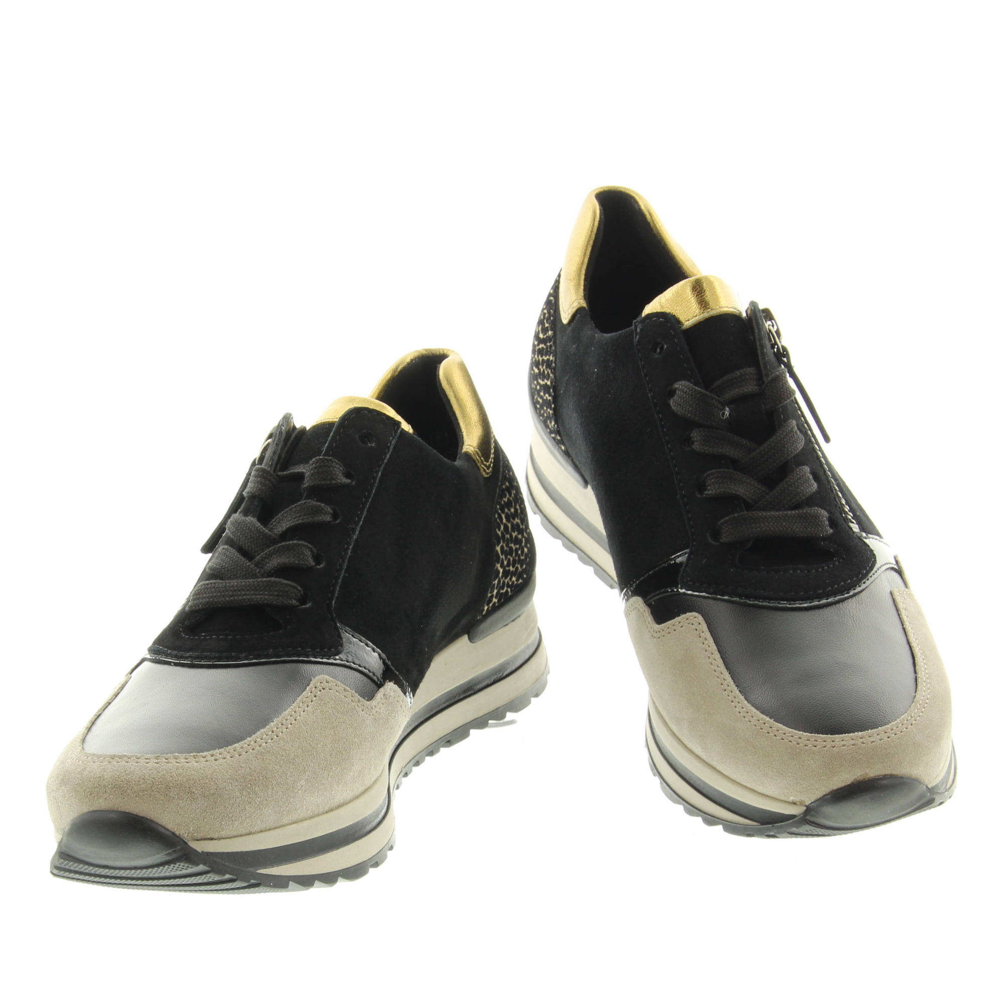 Gabor 76.528.39 Schwarz/kiesel/gold
