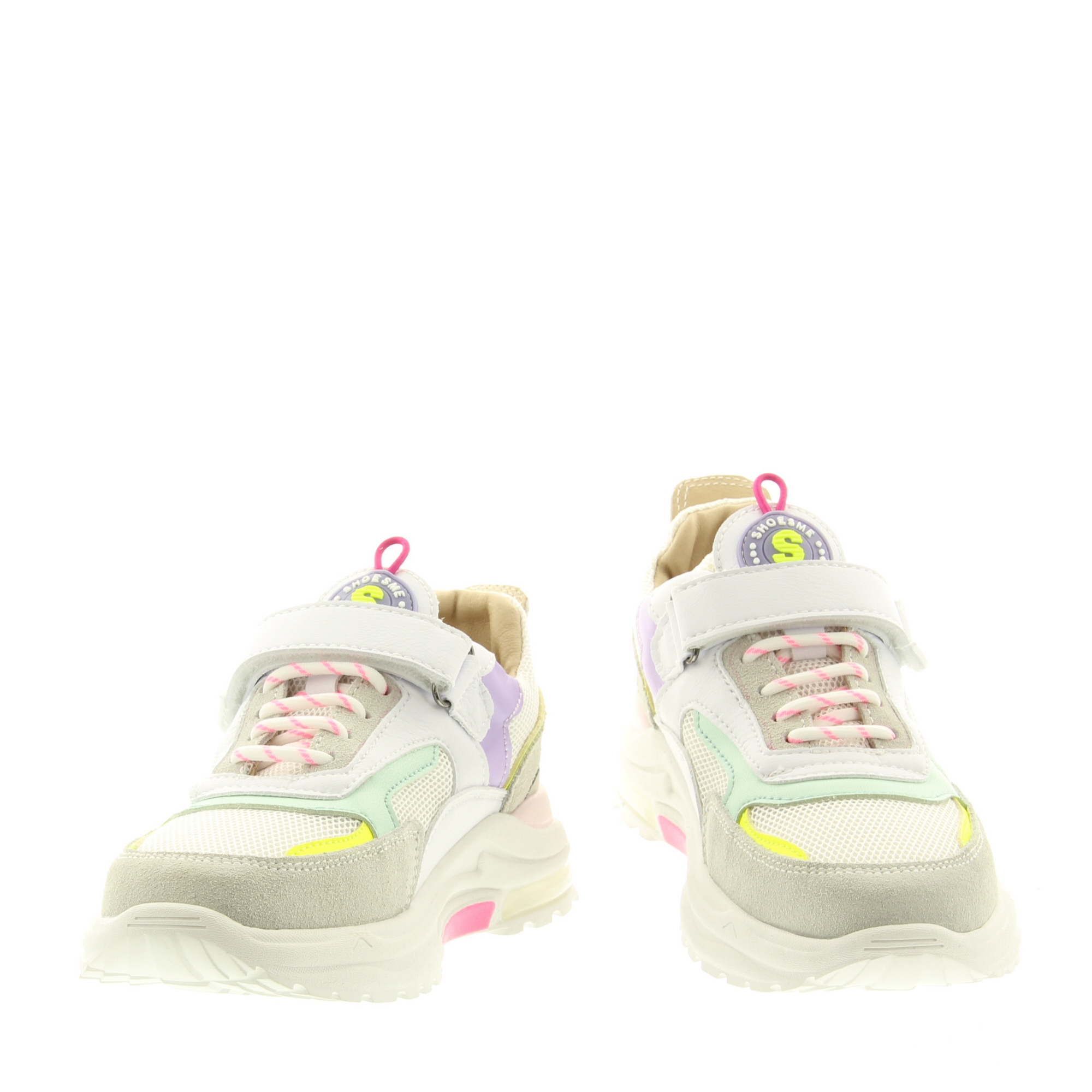 ShoesMe NR22S100-J White Lilac Green ShoesMe NR22S100-J White Lilac Green