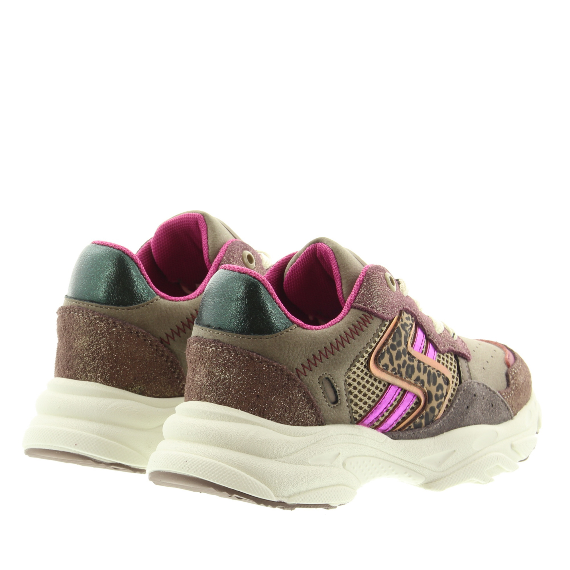 ShoesMe LW25W100-A Brown Purple ShoesMe LW25W100-A Brown Purple