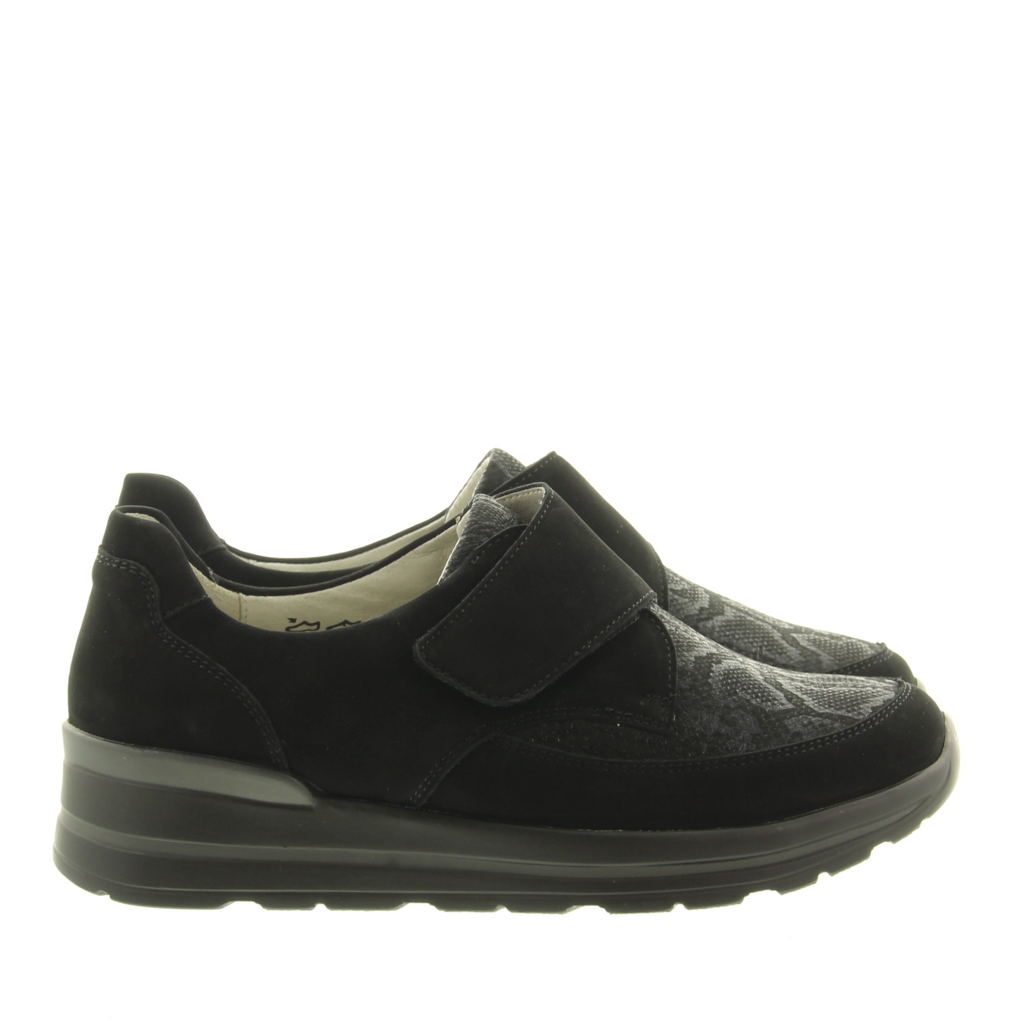 Waldlaufer 807302 M-Sara 200 001 Schwarz Denver Snake