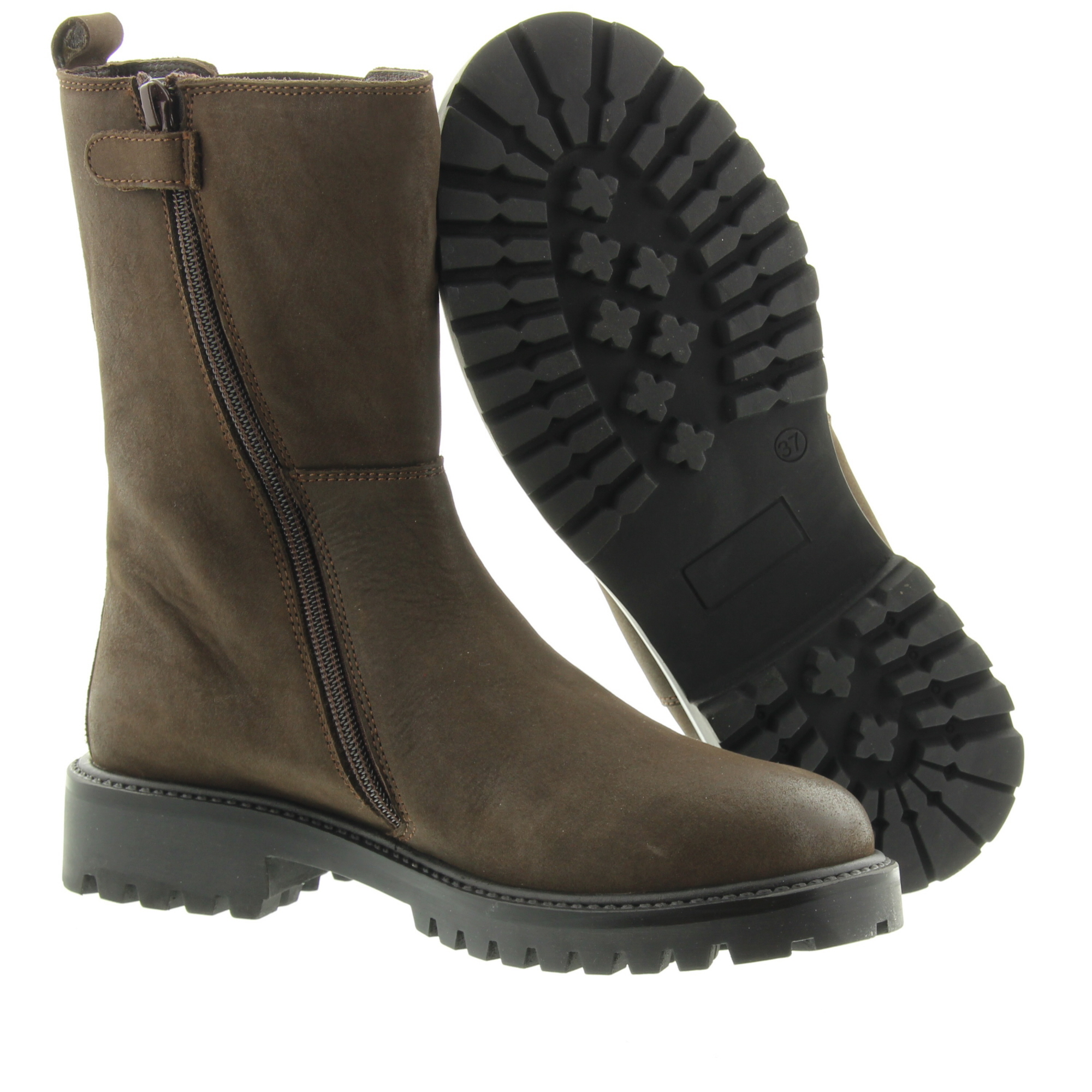 Hip Kids H1108 28CO Donkerbruin Combi