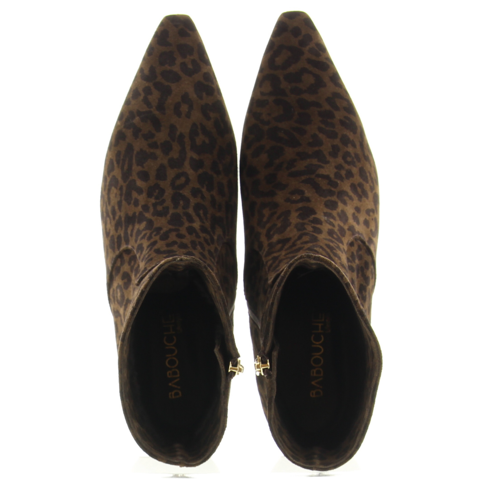 Babouche Blake-2 207 Dark Brown Leopard